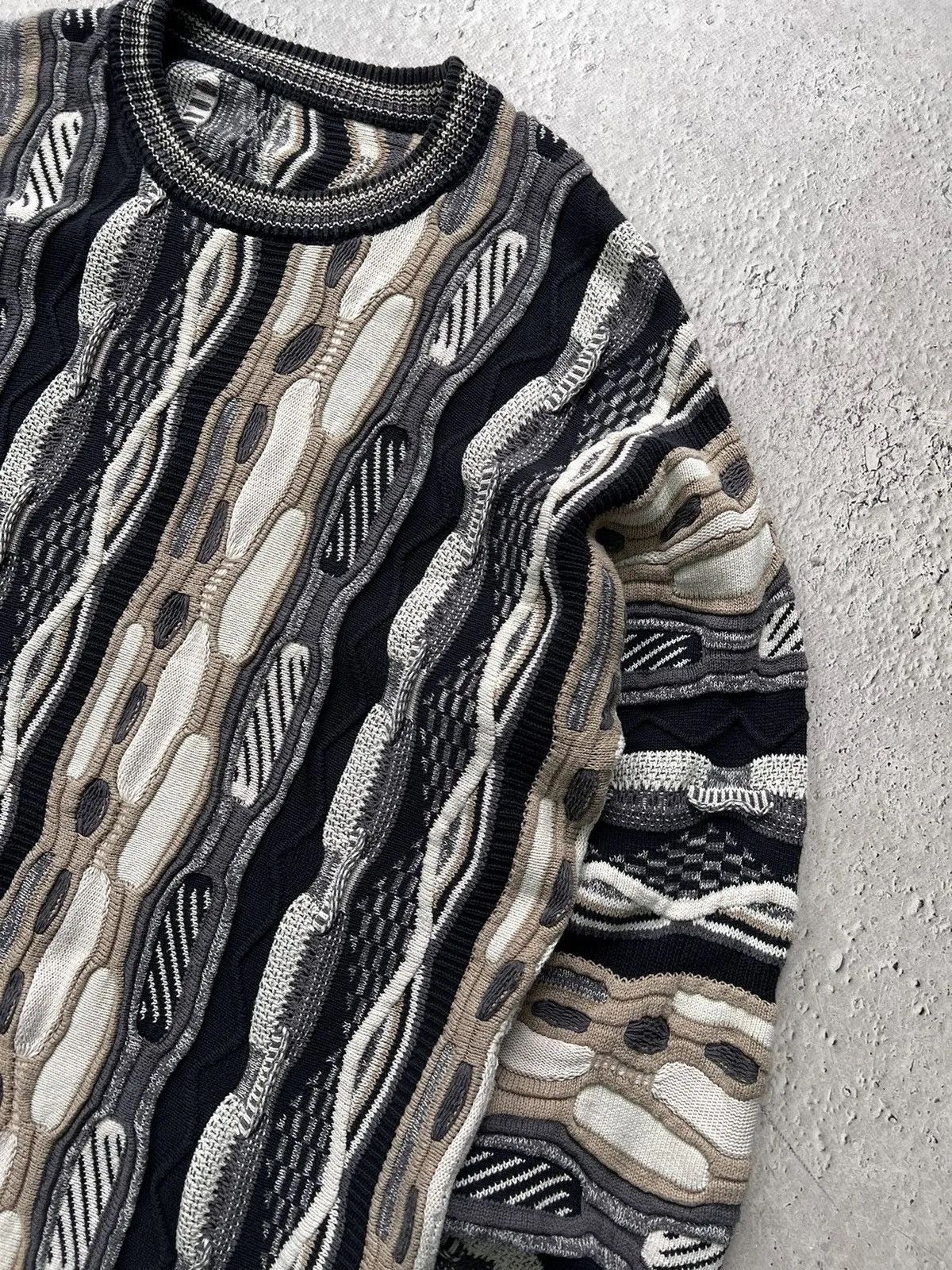 Carlo Colucci Japanese knitted Carlo colucci style multicolour style sweater Size US L / EU 52-54 / 3 - 5 Thumbnail