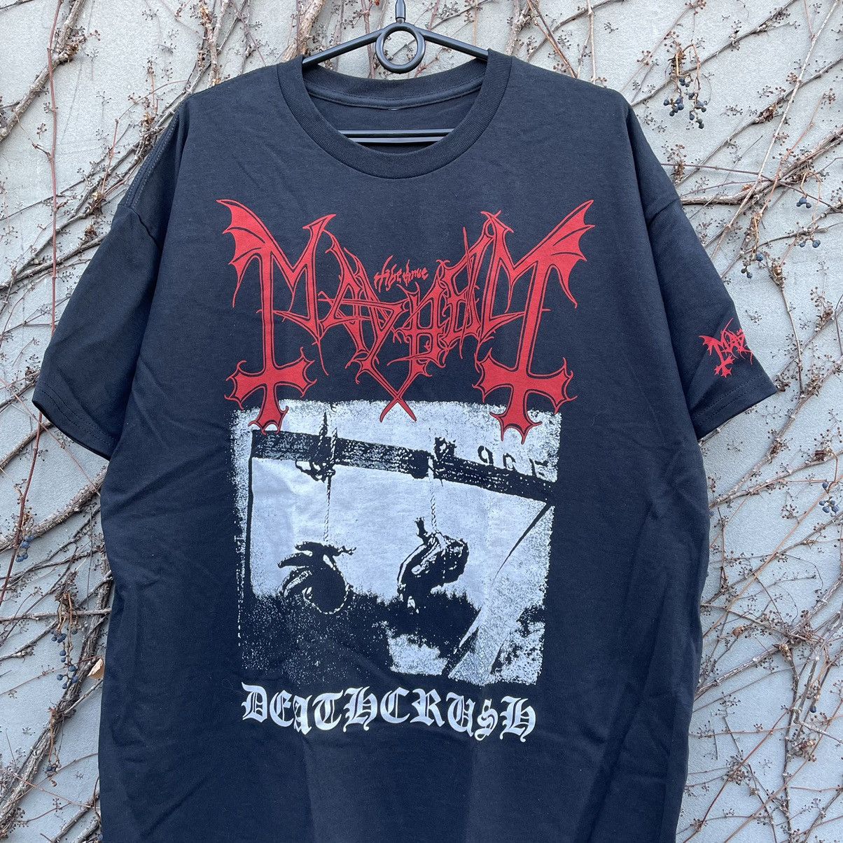 Band Tees Mayhem Deathcrush T-Shirt Size US XXL / EU 58 / 5 - 3 Thumbnail