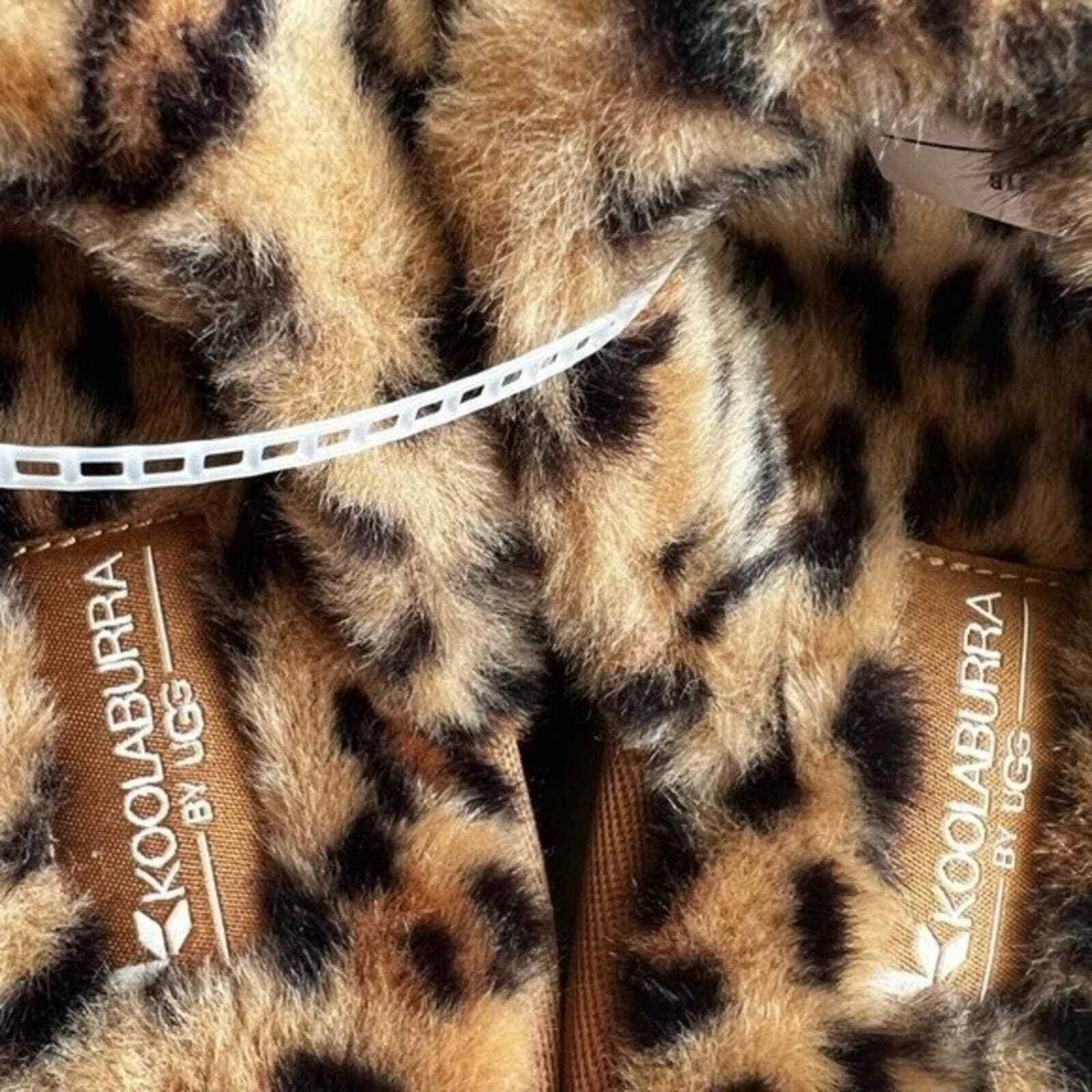 Koolaburra Koolabura By UGG Animal Print Faux Fur Slide Sandals, US5 Size US 5 / IT 35 - 8 Thumbnail