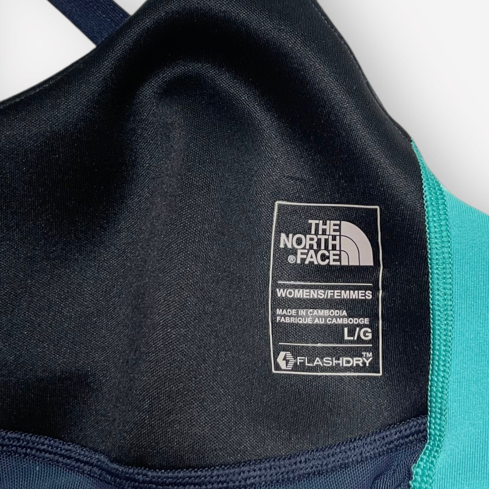 The North Face The North Face Motivation Sports Bra – Billiard Green/Navy L Size L / US 10 / IT 46 - 4 Thumbnail