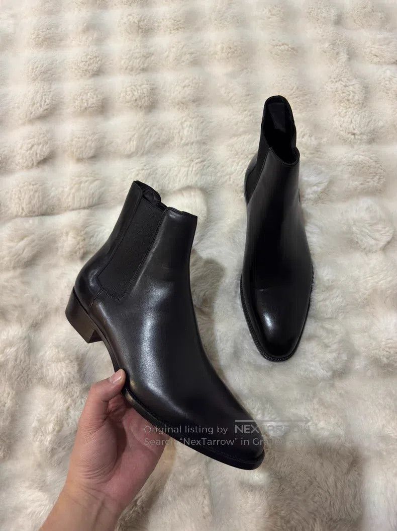 Saint Laurent Paris Saint Laurent Paris Chelsea Boots Size US 8 / EU 41 - 4 Thumbnail