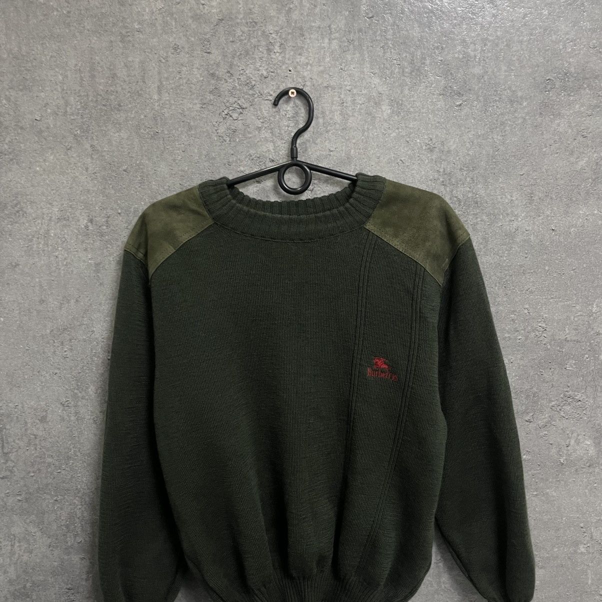 Burberry Vintage 90s Burberry’s Wool Sweater Knit Size US L / EU 52-54 / 3 - 4 Thumbnail