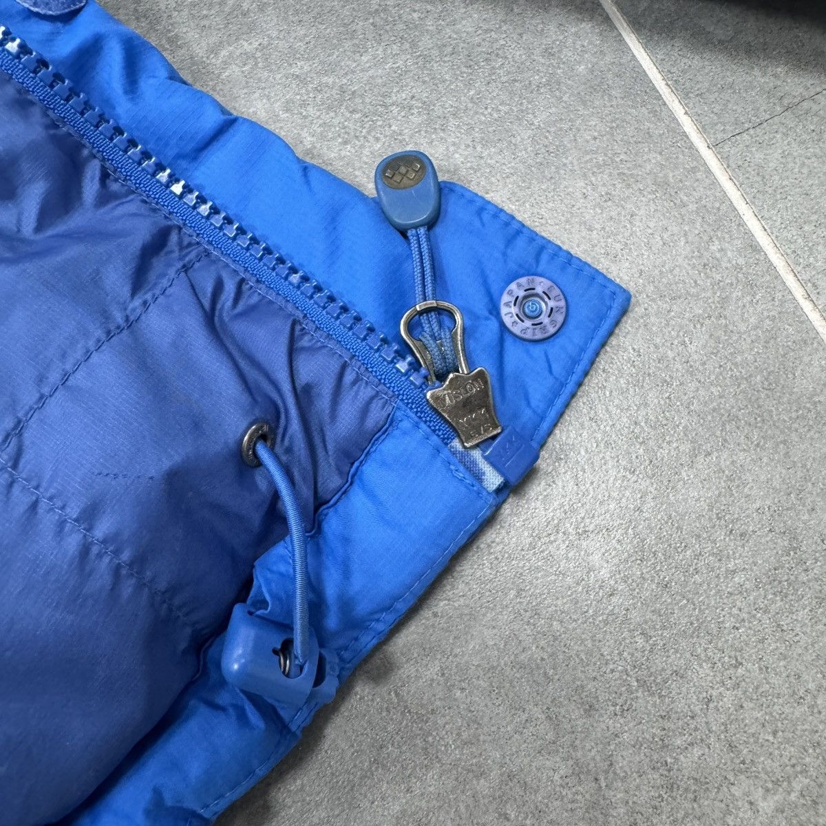 Montbell Montbell EX800 Blue Down Windstopper Jacket Men Size L Size US L / EU 52-54 / 3 - 22 Thumbnail