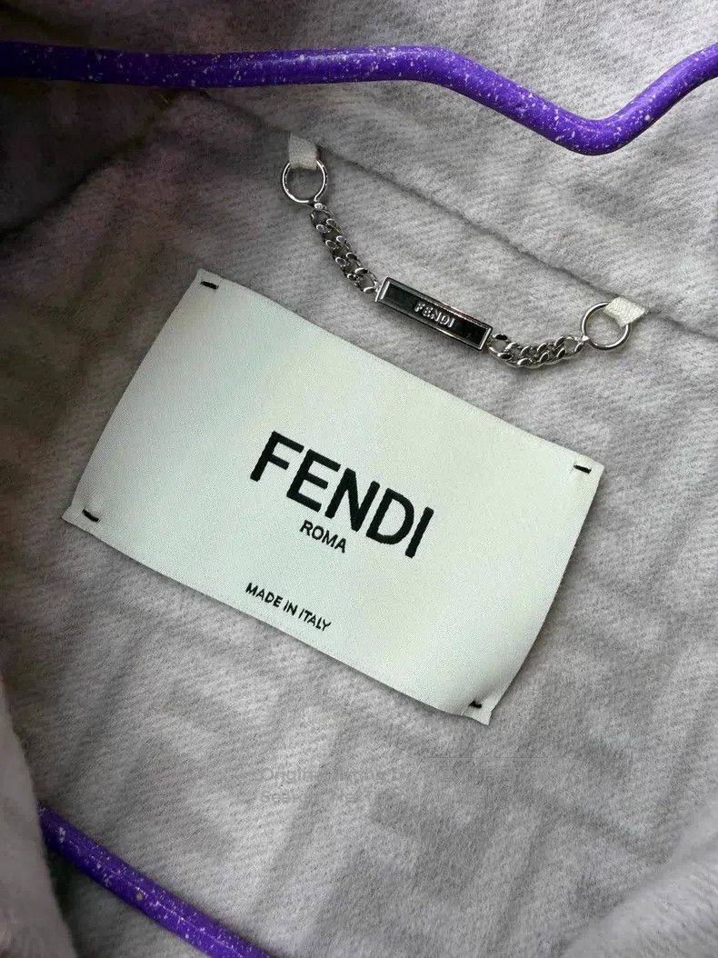 Fendi Fendi Beige wool jacket Size XS / US 0-2 / IT 36-38 - 2 Thumbnail