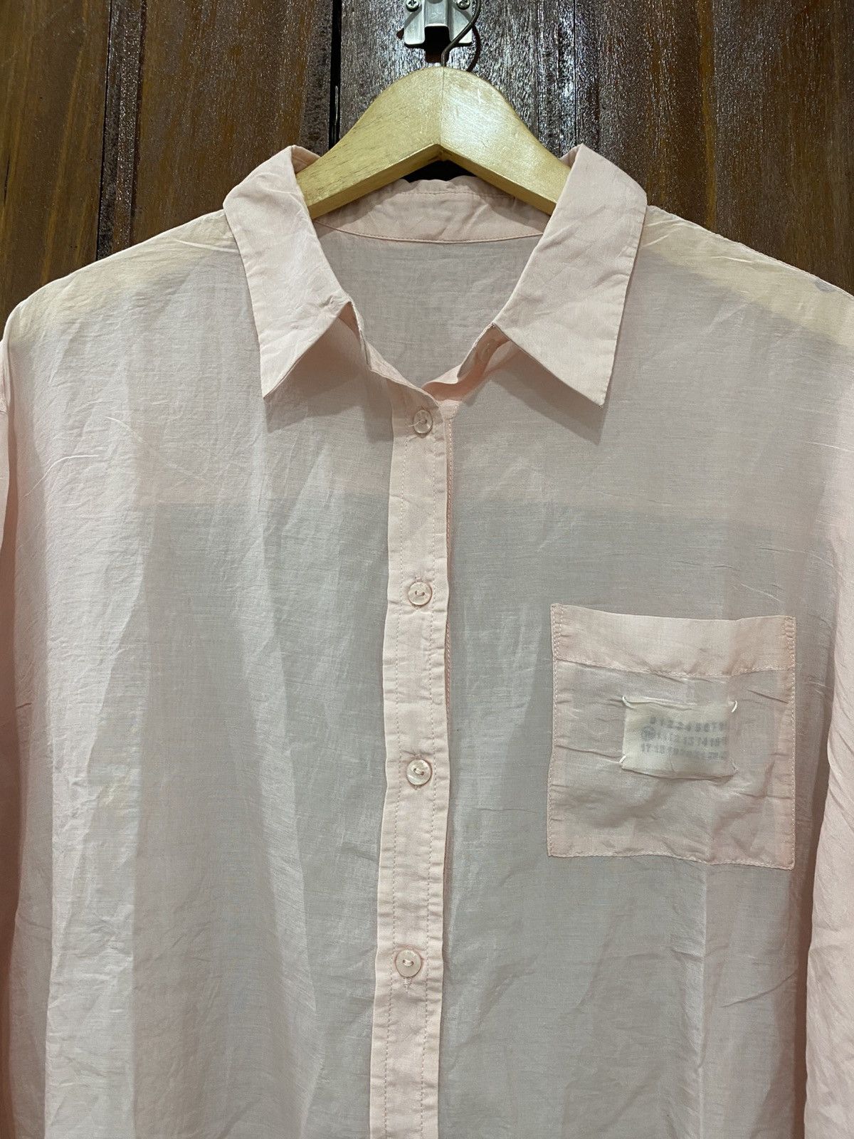 Maison Margiela Maison Margiela Pocket Tag Shirt Size US L / EU 52-54 / 3 - 2 Thumbnail