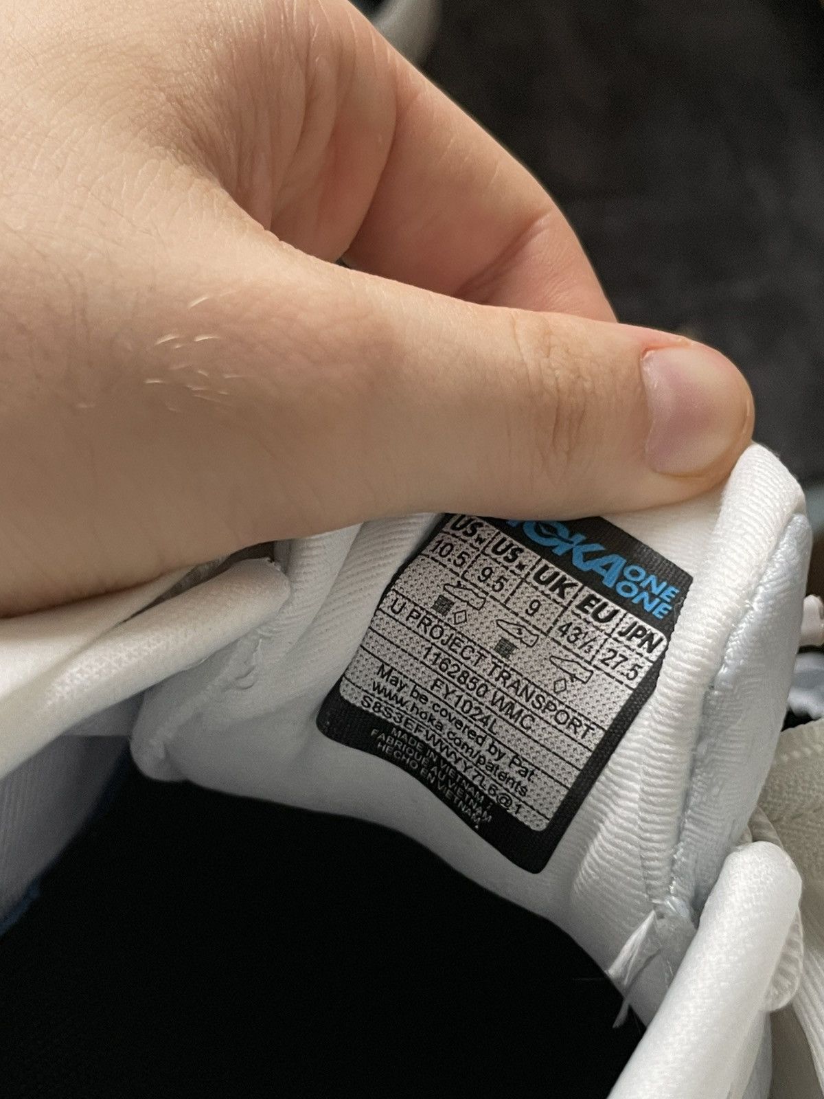 Hoka Hoka One One Project Size US 10.5 / EU 43-44 - 6 Thumbnail