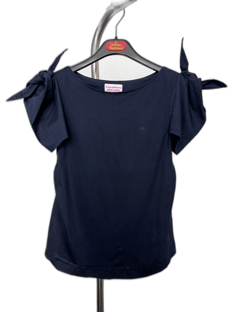 Vivienne Westwood Vivienne Westwood Vintage Bow Bubble Sleeve Top - dmc Size M / US 6-8 / IT 42-44 - 1 Thumbnail