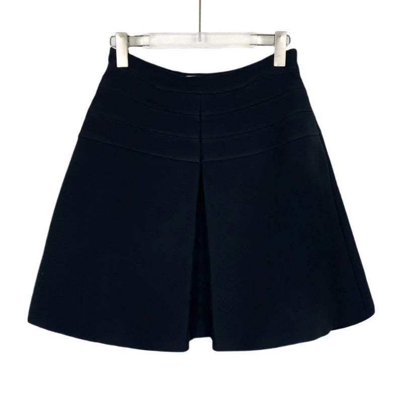 Dior DiorBlack wool casual skirt 2503-Nextarrow Size 25" / US 0 / IT 36 - 1 Thumbnail