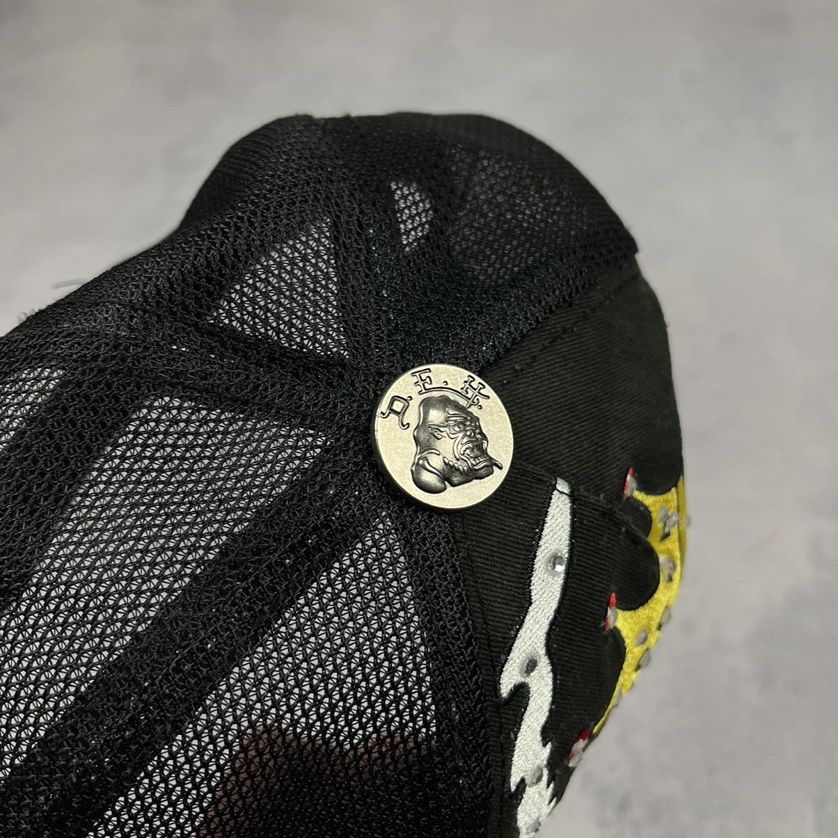 Ed Hardy Vintage Ed Hardy By Christian Audigier y2k panther cap 90’s Size ONE SIZE - 8 Thumbnail