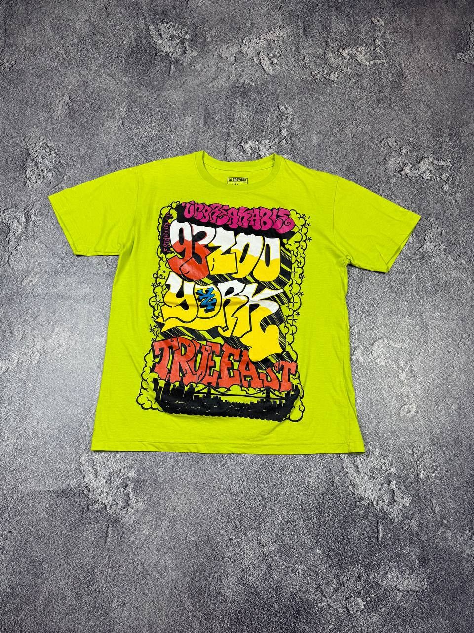 Zoo York Y2K Zoo York Graffiti Green 2000s T-shirt Streetwear Size US L / EU 52-54 / 3 - 2 Thumbnail