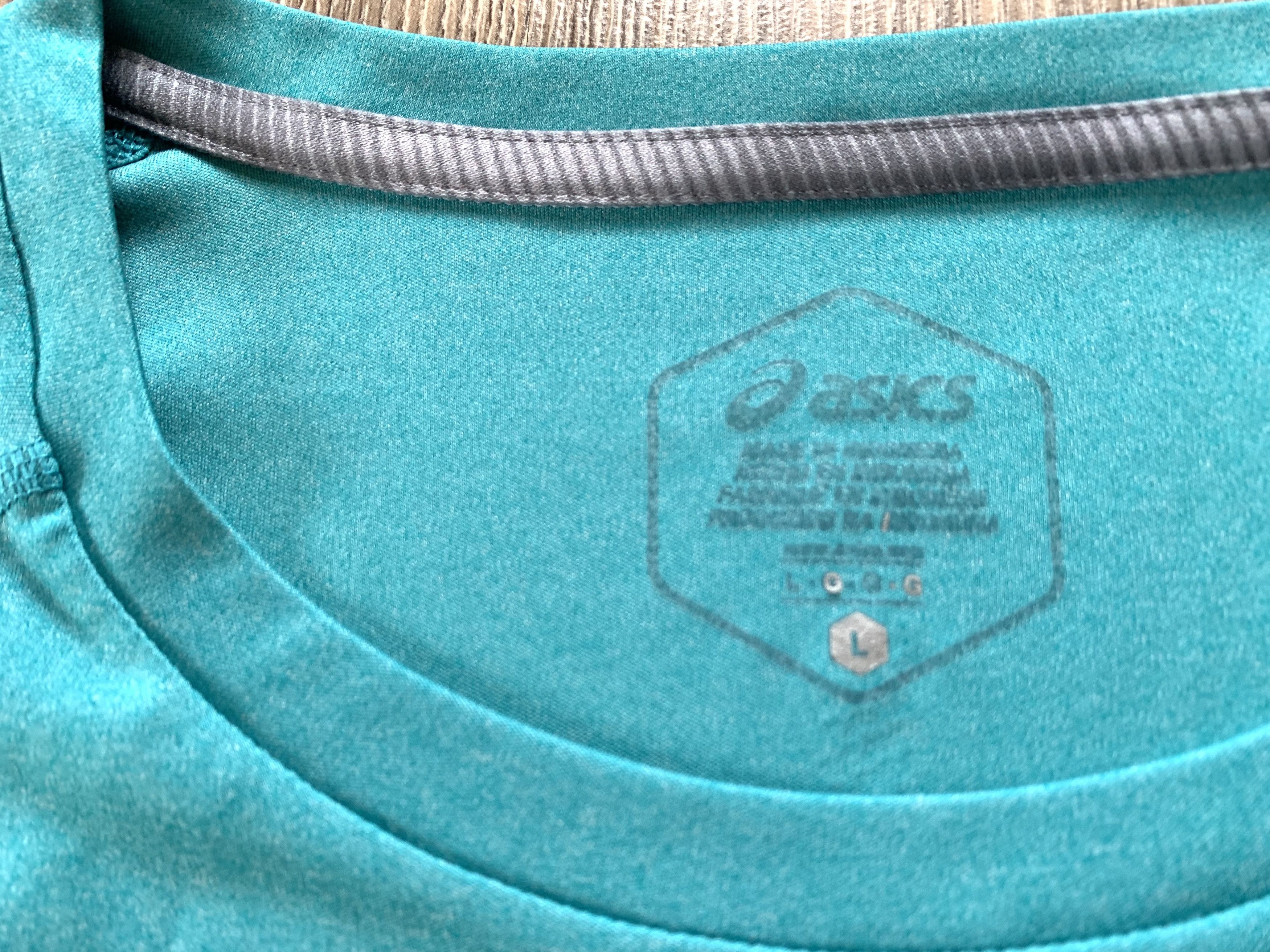 Asics Asics Performance Turquoise Running T-Shirt Size L / US 10 / IT 46 - 5 Thumbnail