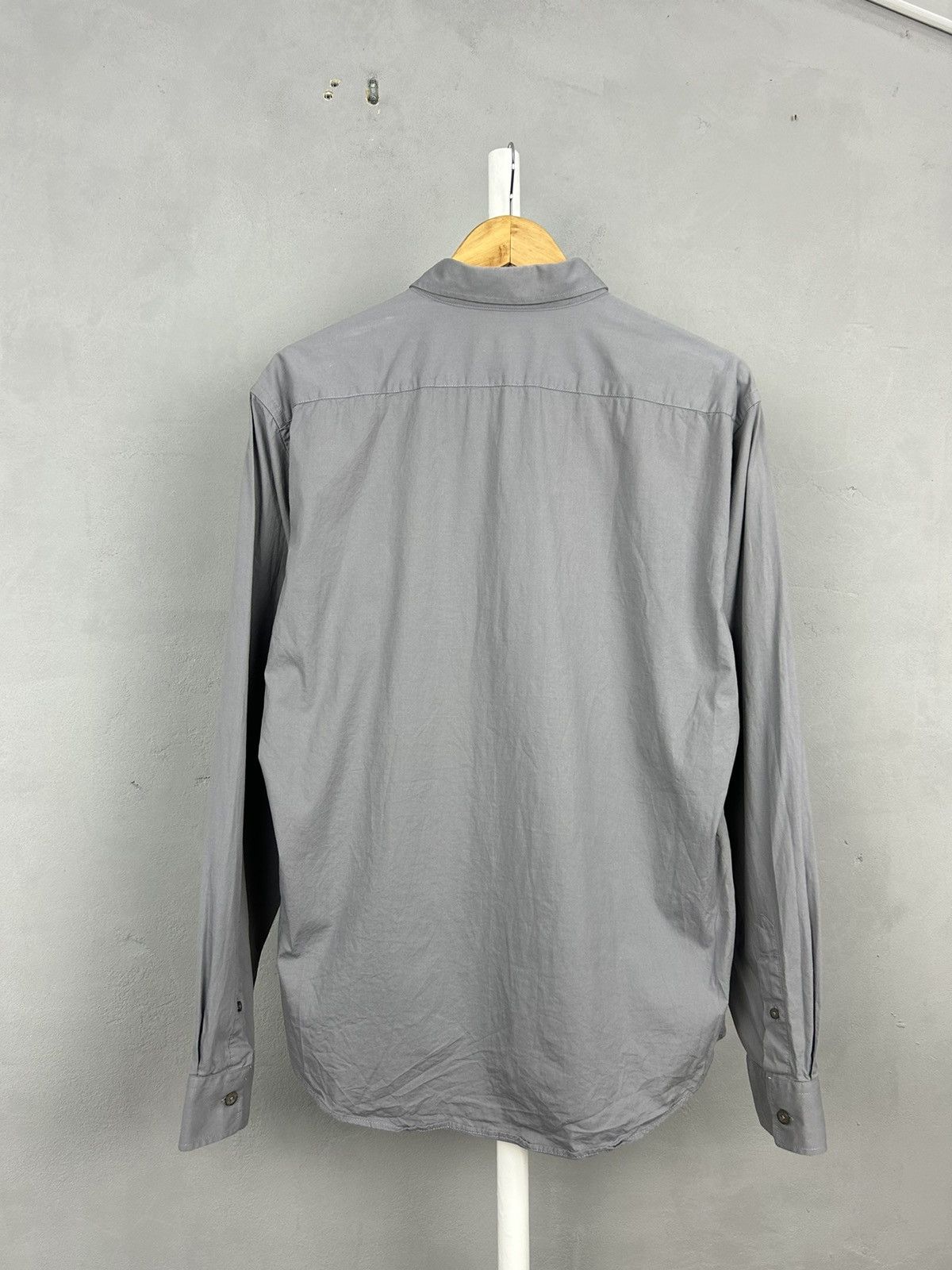 Burberry Burberry Button Up Shirt Grey Size US L / EU 52-54 / 3 - 5 Thumbnail
