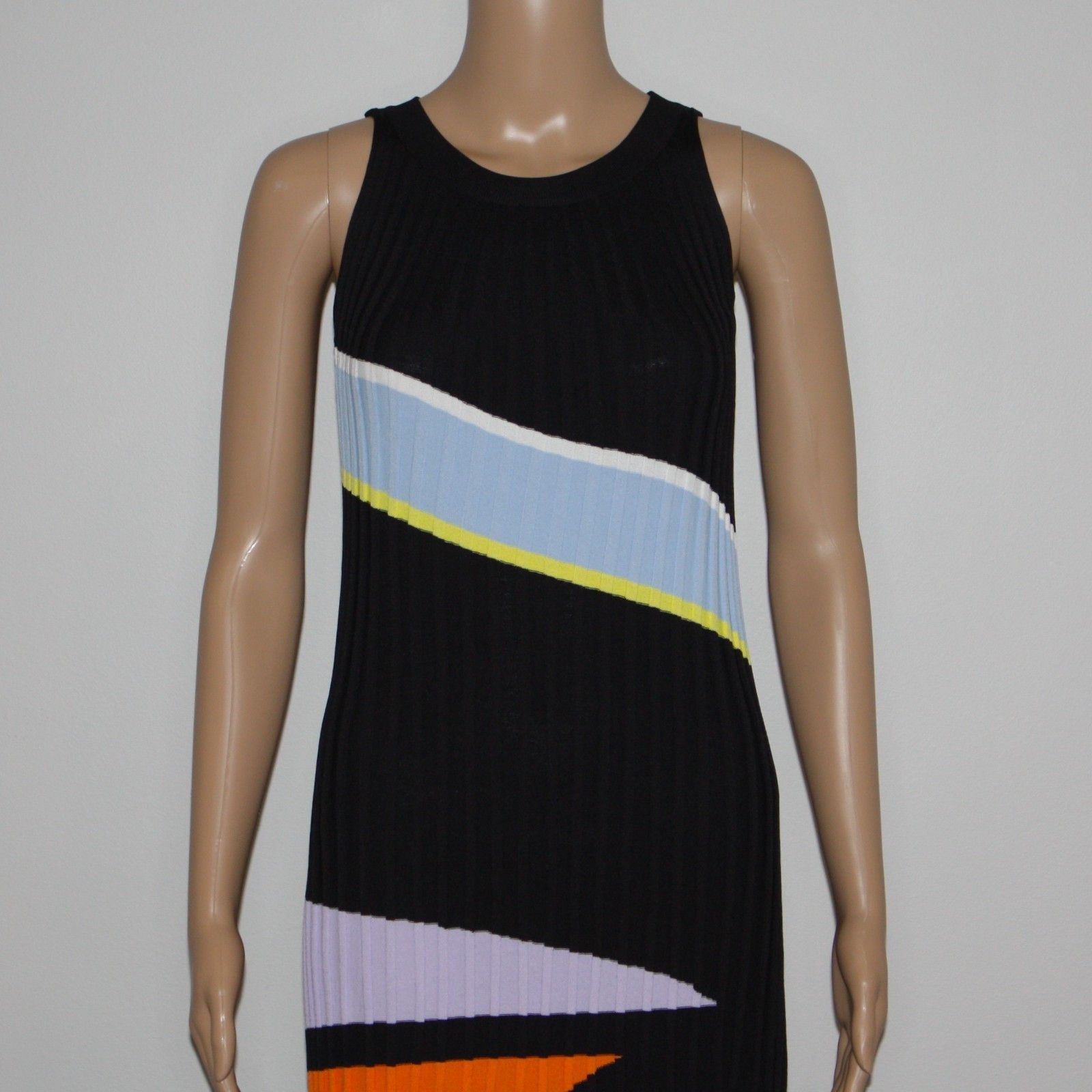 Other Raoul Ribbed Cotton-Blend Mini Black Dress MSRP $715 Size L / US 10 / IT 46 - 5 Thumbnail