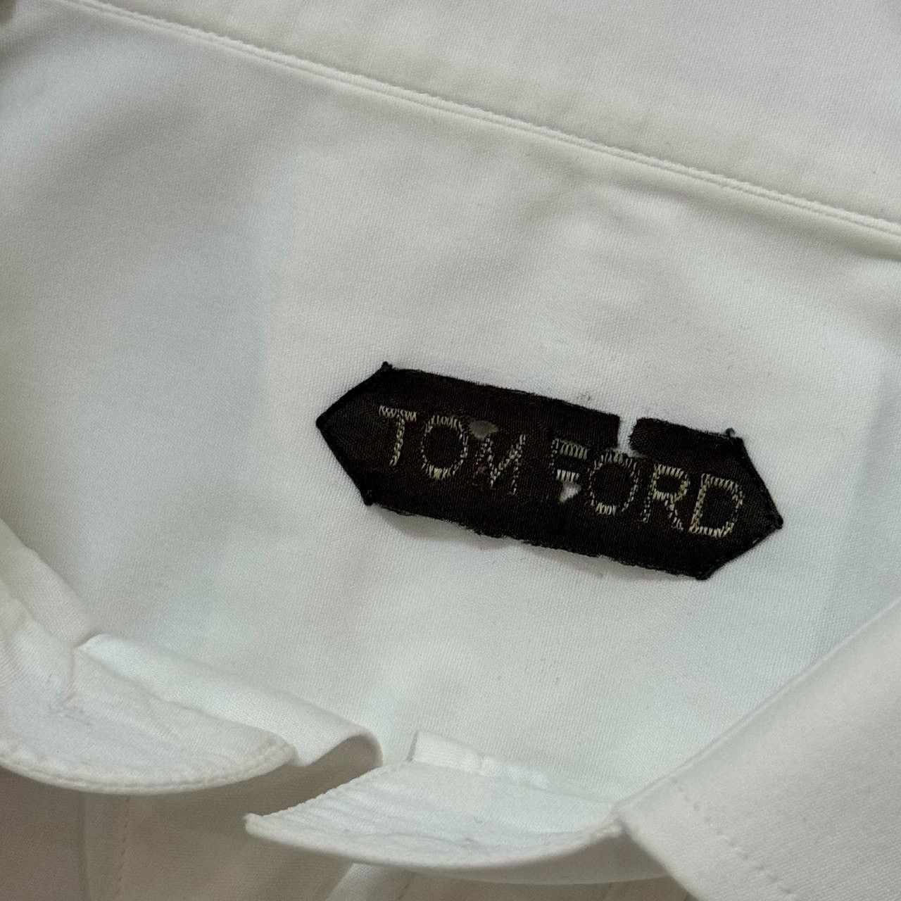 Tom Ford Vintage Tom Ford White Shirt Size US XL / EU 56 / 4 - 6 Thumbnail