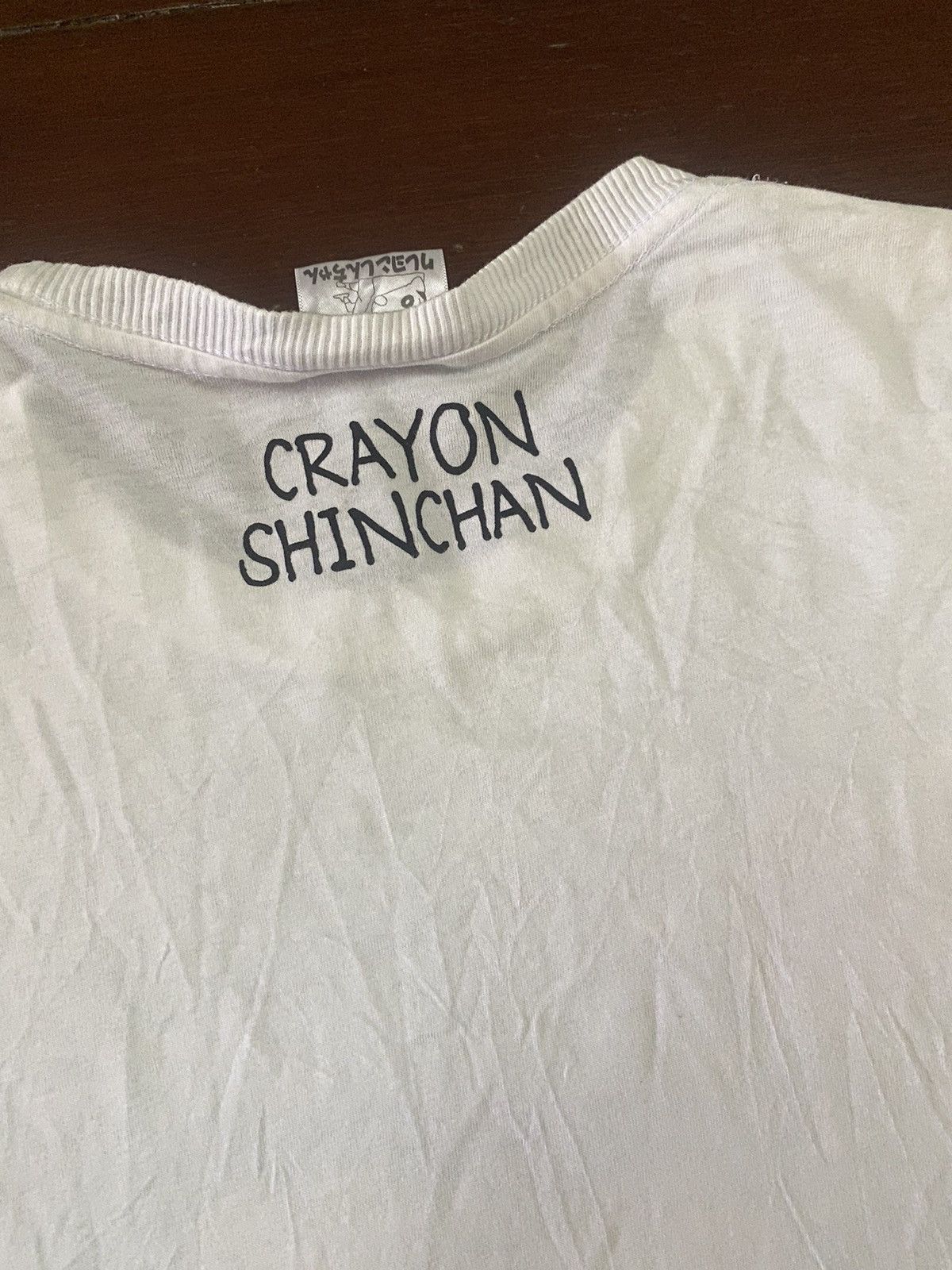 Anime × Vintage vintage CRAYON SHINCHAN o ha yo one morning funny cartoon Size US L / EU 52-54 / 3 - 10 Thumbnail