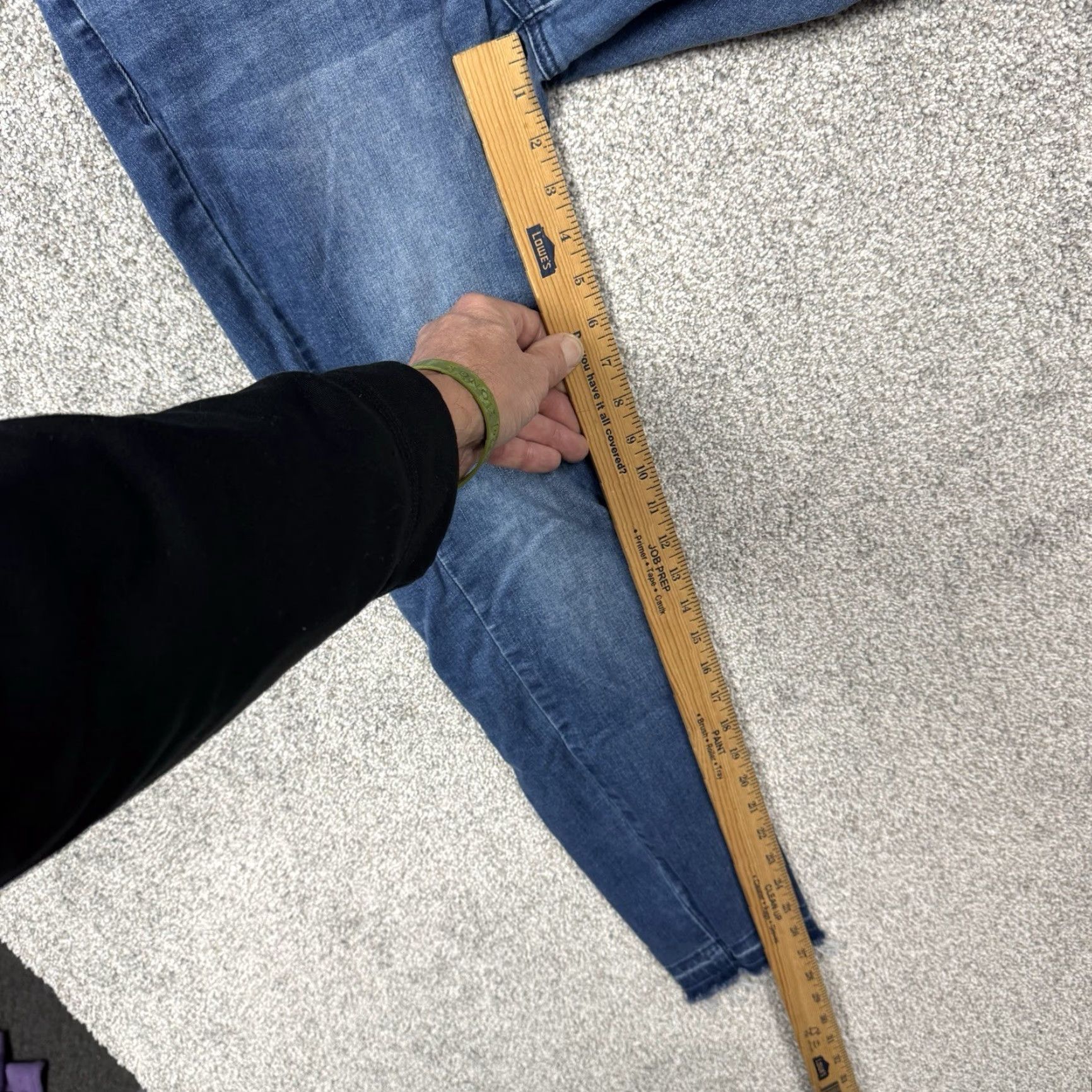 Denime Prosperity Jeans Women 28 Blue Denim Skinny Leg Stretch Clean Girl 90s Retro Hip Hop Vintage No Size 28" / US 6 / IT 42 - 4 Thumbnail