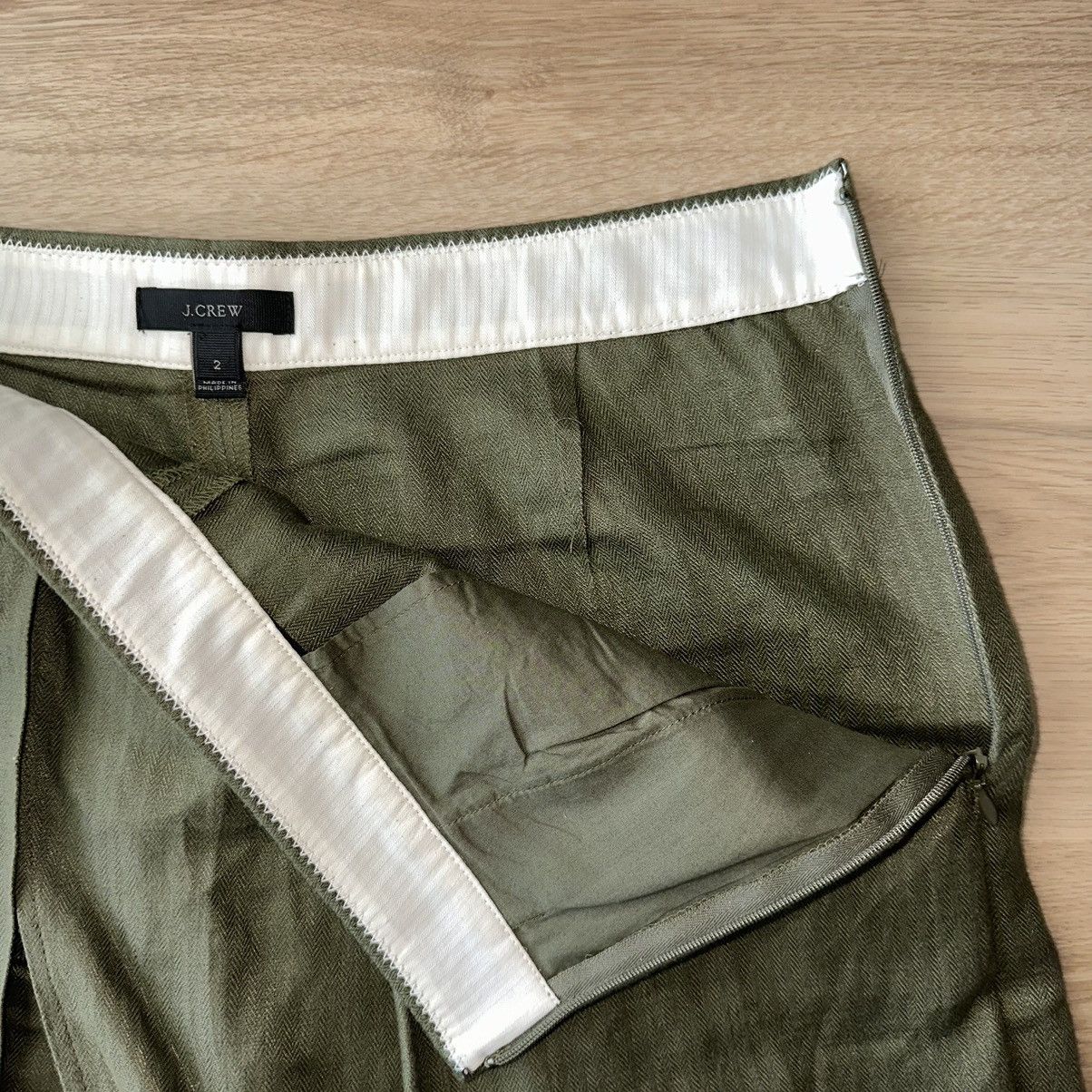 J.Crew Linen skort Size 26" / US 2 / IT 38 - 4 Thumbnail