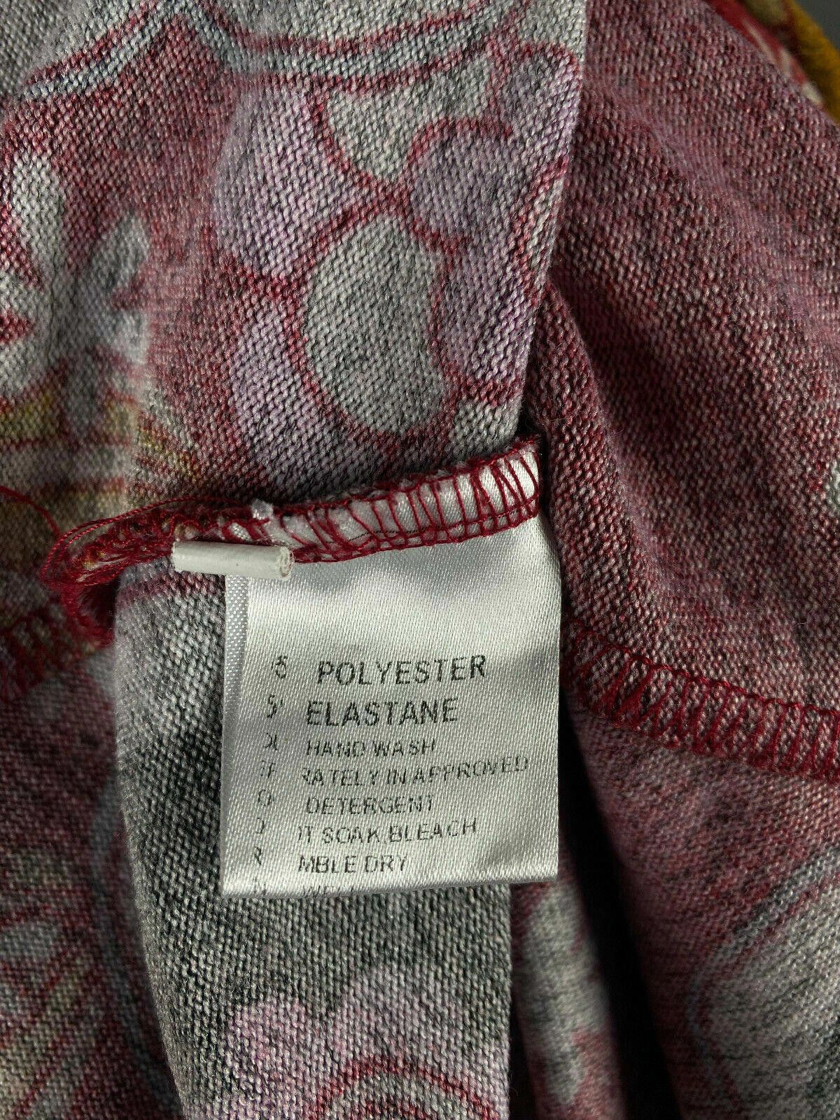 Joe Browns Joe Browns Red Floral A-Line Dress Size 16 Size XXL / US 16-18 / IT 52-54 - 9 Thumbnail