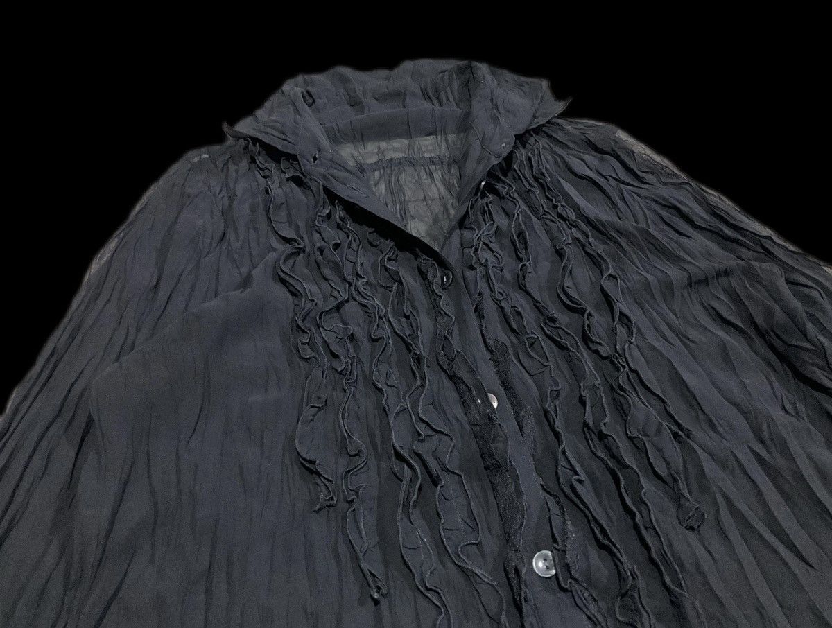 14th Addiction 🔥Sick Y2K Japanese Brand Pleats Shirt LGB Ifsixwasnine Size US M / EU 48-50 / 2 - 1 Thumbnail
