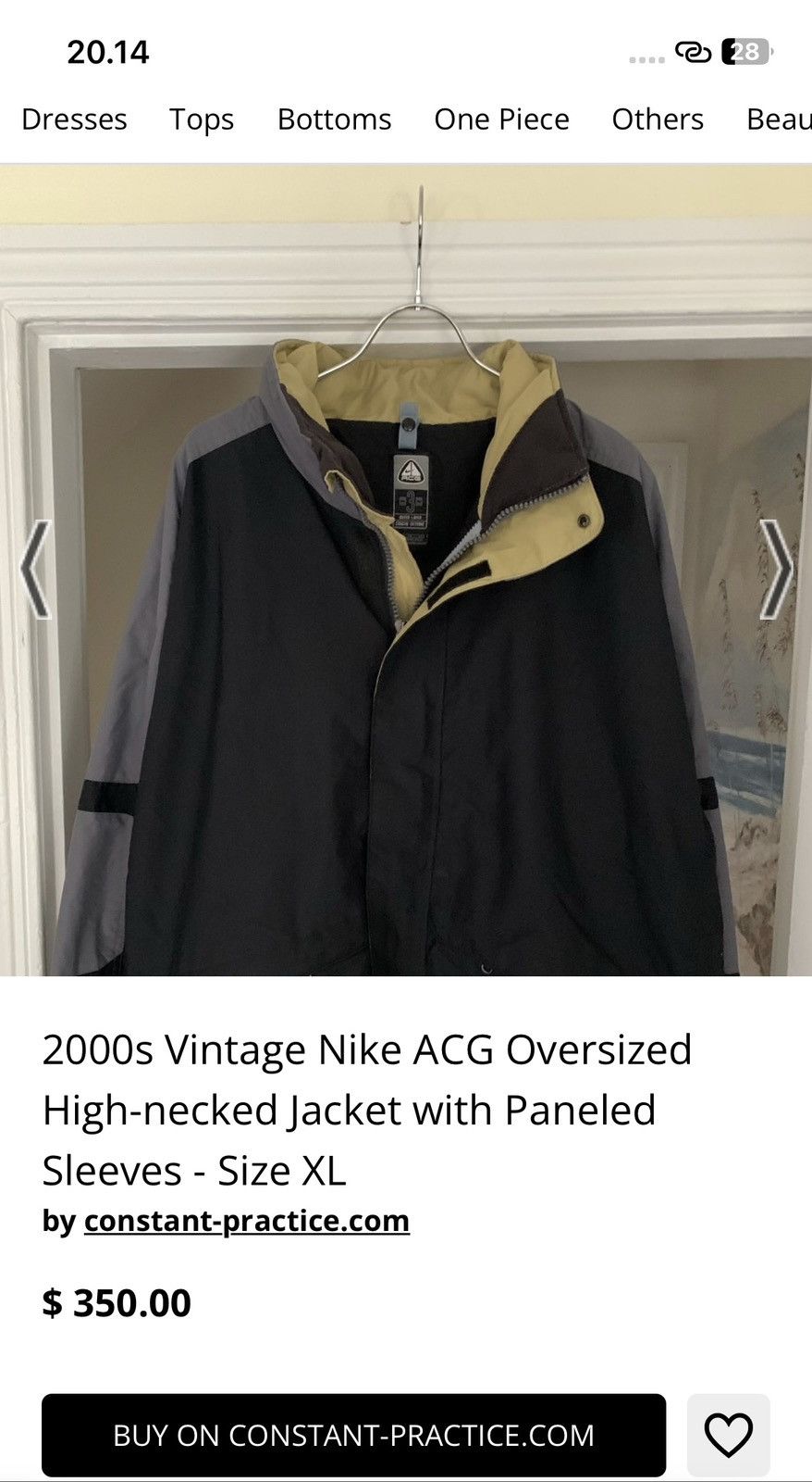 Nike ACG 00’s Nike ACG Oversized Jacket With Paneled Sleeves Size US XL / EU 56 / 4 - 16 Thumbnail