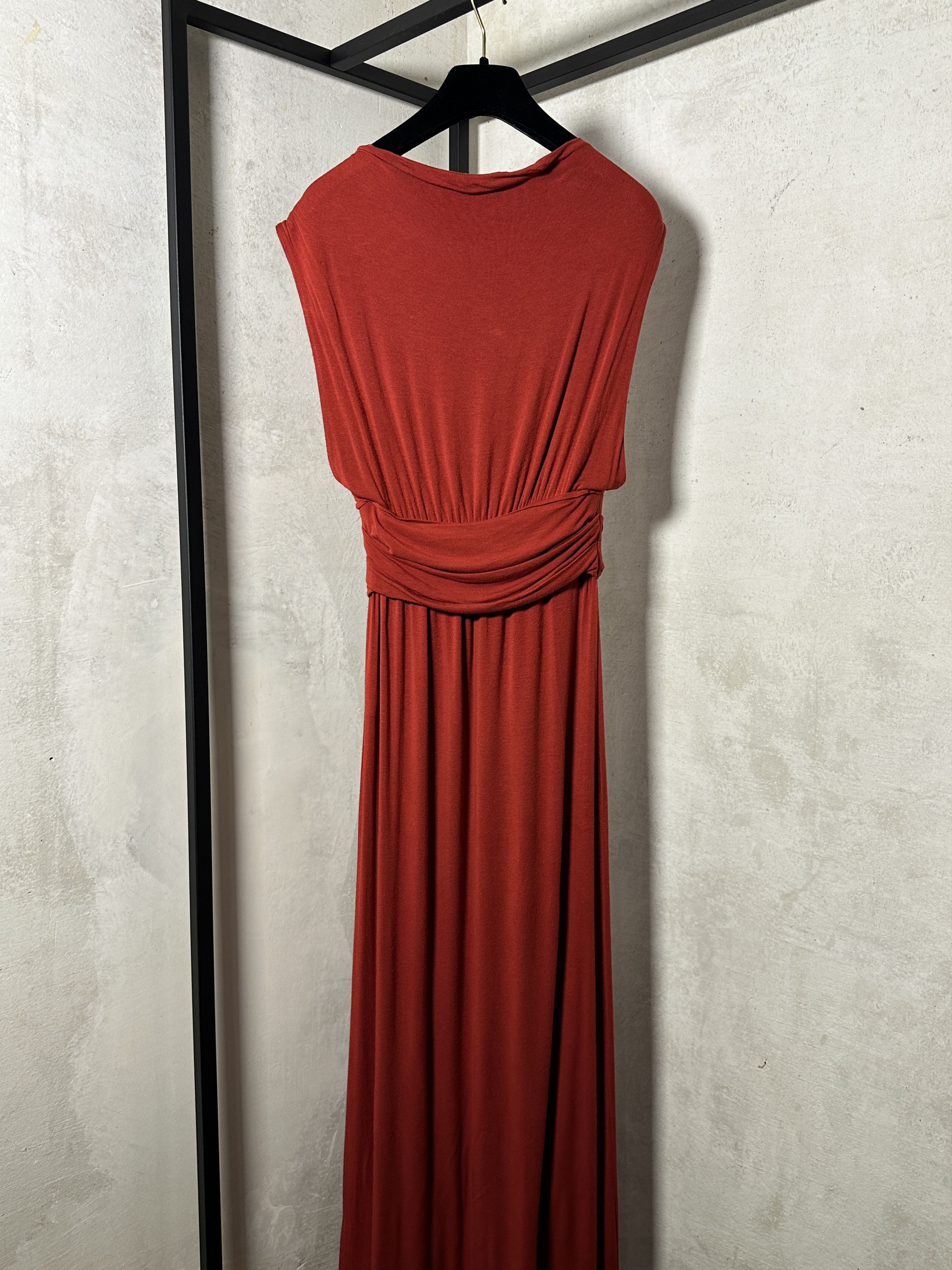 plein sud Plein Sun Cotton Viscose Greek Style Maxi Dress Size S / US 4 / IT 40 - 7 Thumbnail