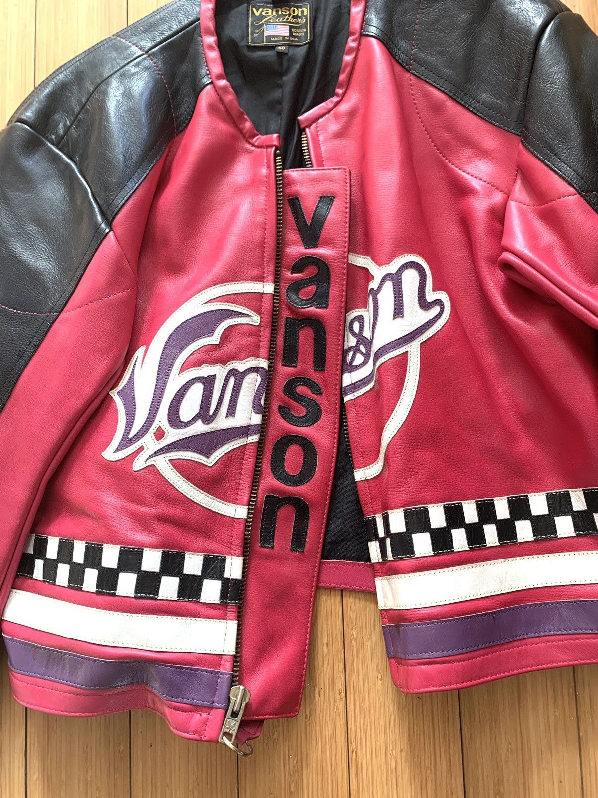 Vanson Leathers Vintage SP5 Racing Size US L / EU 52-54 / 3 - 2 Thumbnail