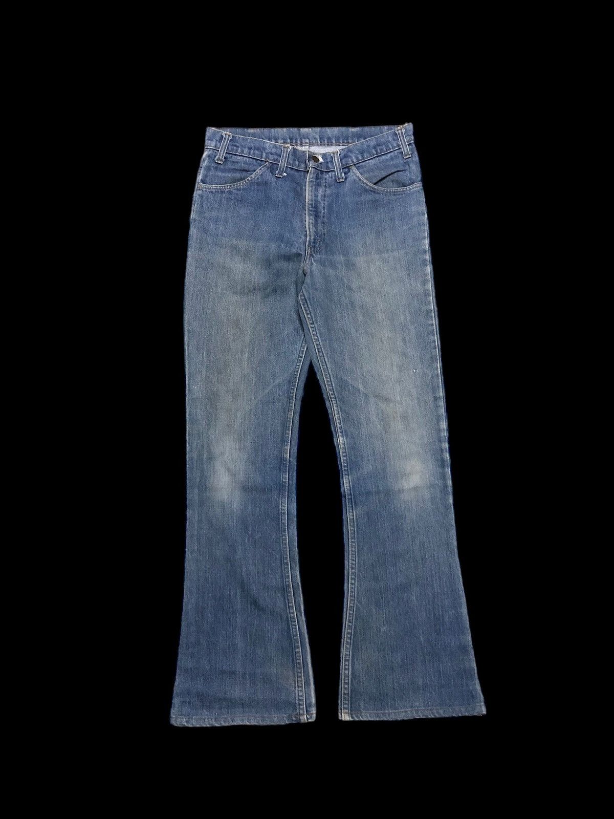 image of Flaredvintage 70's Levis 646 Orange Tab in Blue, Men's (Size 31)