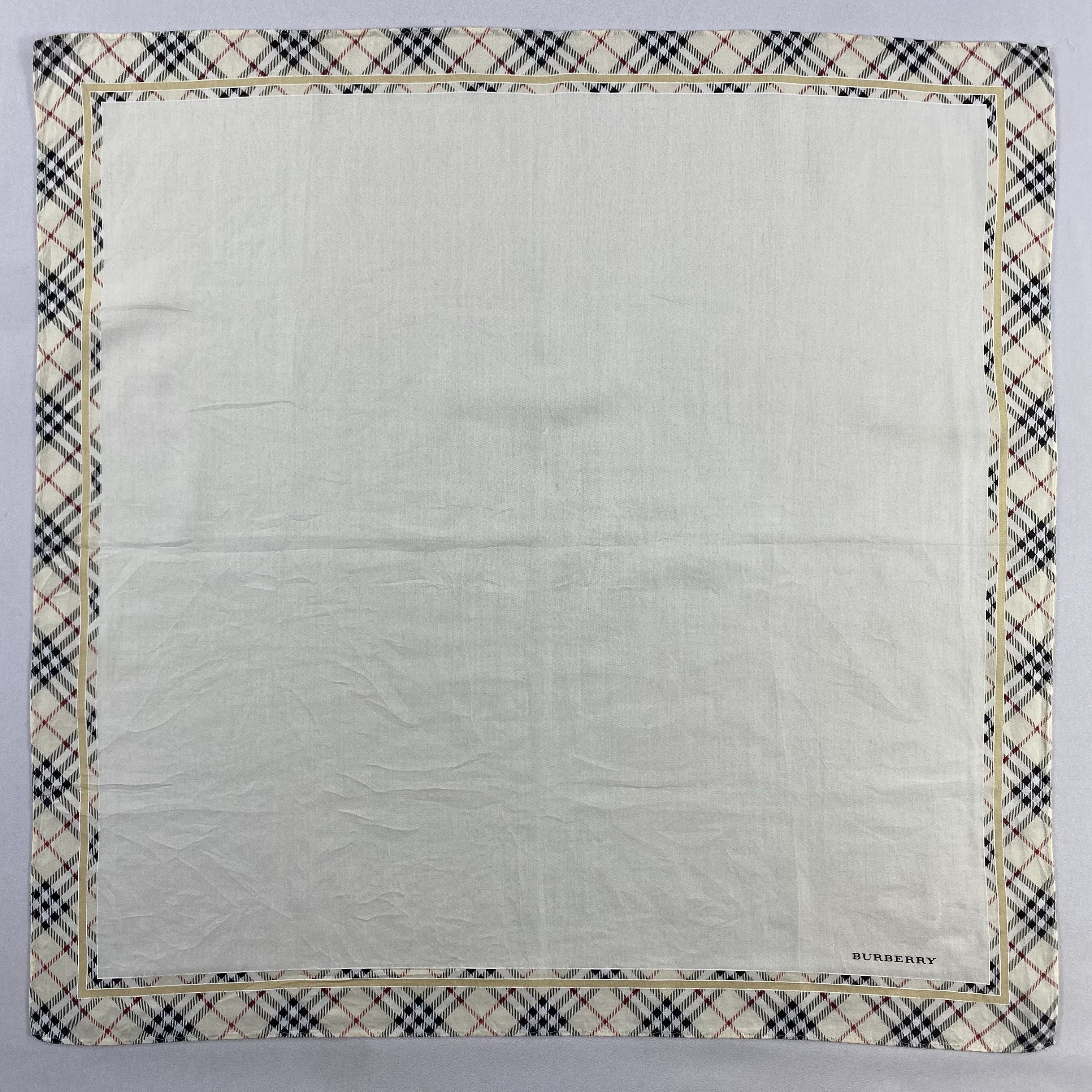 Burberry × Vintage Burberry Handkerchief / Neckerchief / Bandana-P1661 Size ONE SIZE - 1 Thumbnail