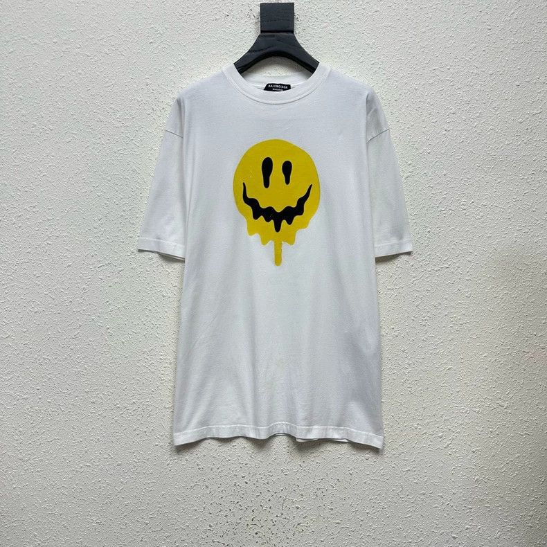 Balenciaga Balenciaga Dissolved Smile Short Sleeve - dmc Size US XXS / EU 40 - 1 Thumbnail