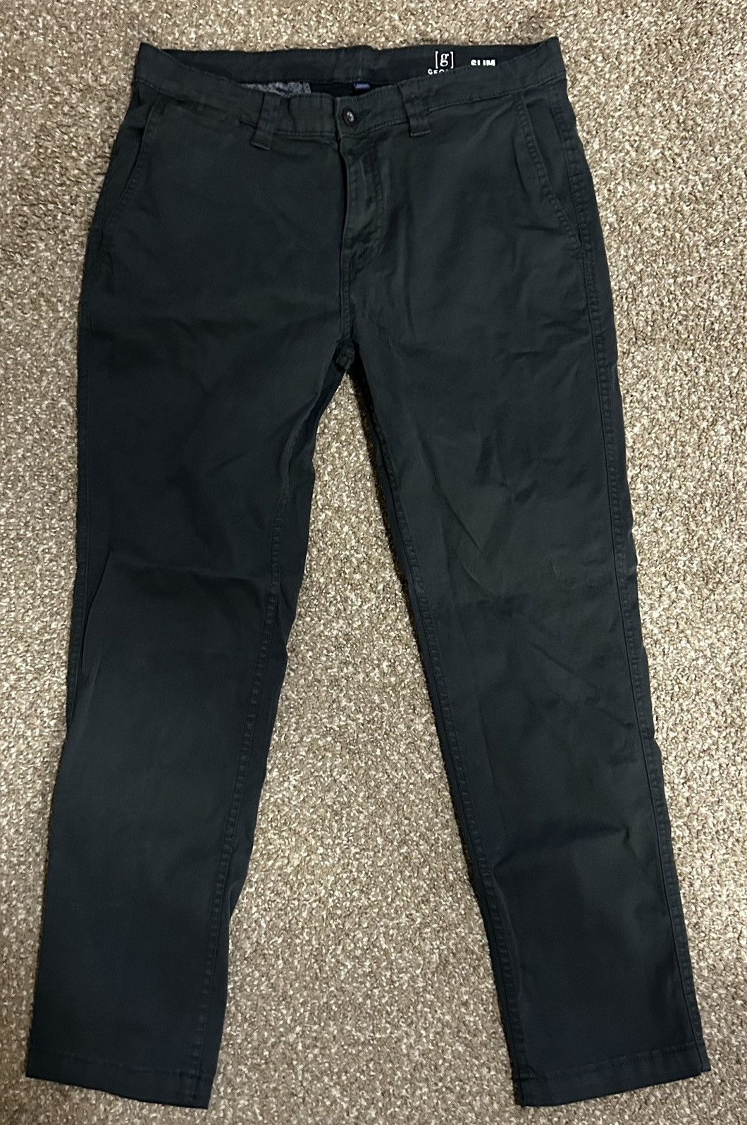 Other Black George Khakis Pants Size US 33 - 1 Thumbnail