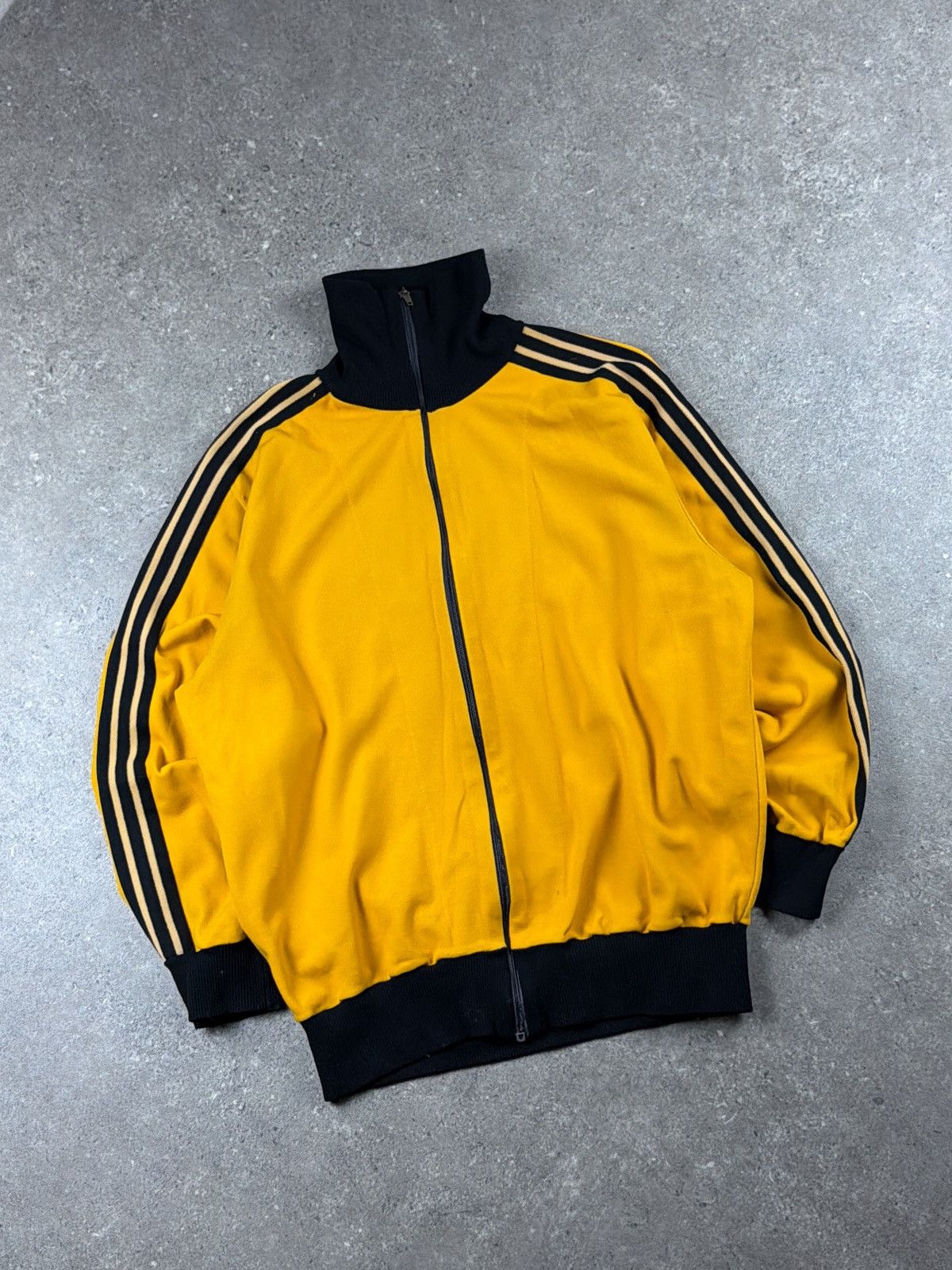 Adidas True Vintage Adidas Track Jacket 1960s 70s Schwahn West Germ Size US L / EU 52-54 / 3 - 1 Thumbnail