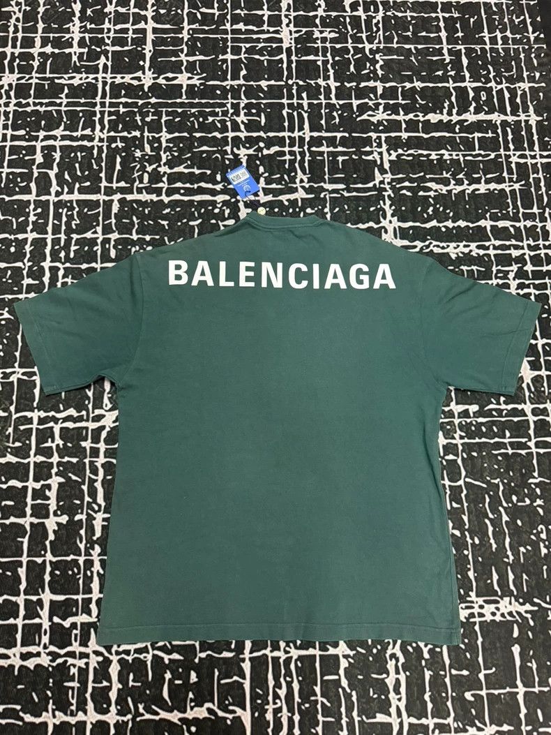 Balenciaga Balenciaga Logo printed short sleeve T-shirt with round ne Size US S / EU 44-46 / 1 - 2 Thumbnail