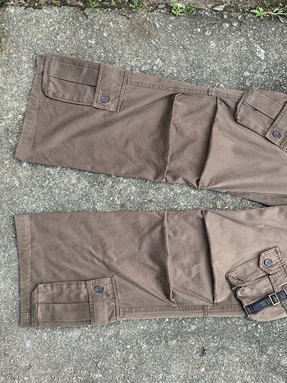 Japanese Brand × Tornado Mart Rare Tornado Mart Multipocket Flare Cargo Pants Size US 33 - 12 Thumbnail