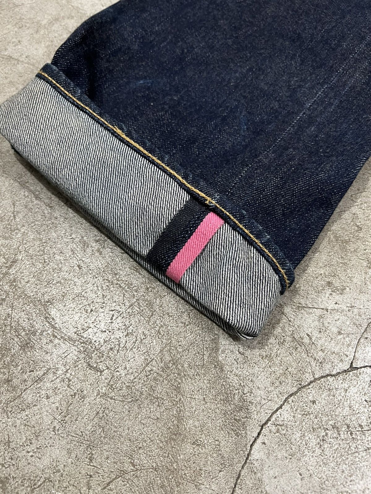 Billionaire Boys Club OG BBC Running Dog/Astronauts Selvedge Raw Denim Jeans Size US 34 / EU 50 - 8 Thumbnail