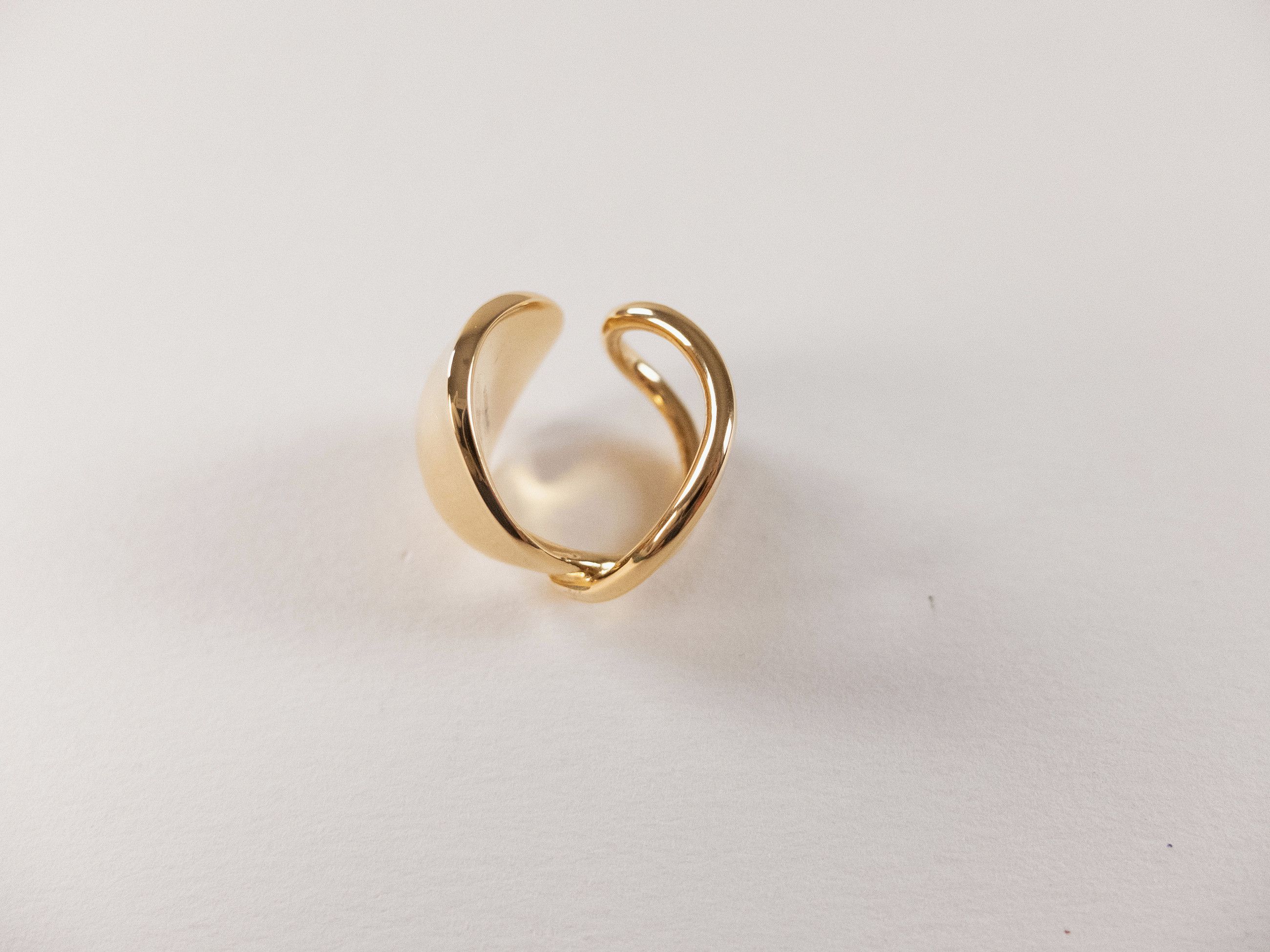 Bottega Veneta BOTTEGA VENETA Raise Sterling silver sculptural ring 7 15 q Size ONE SIZE - 6 Thumbnail
