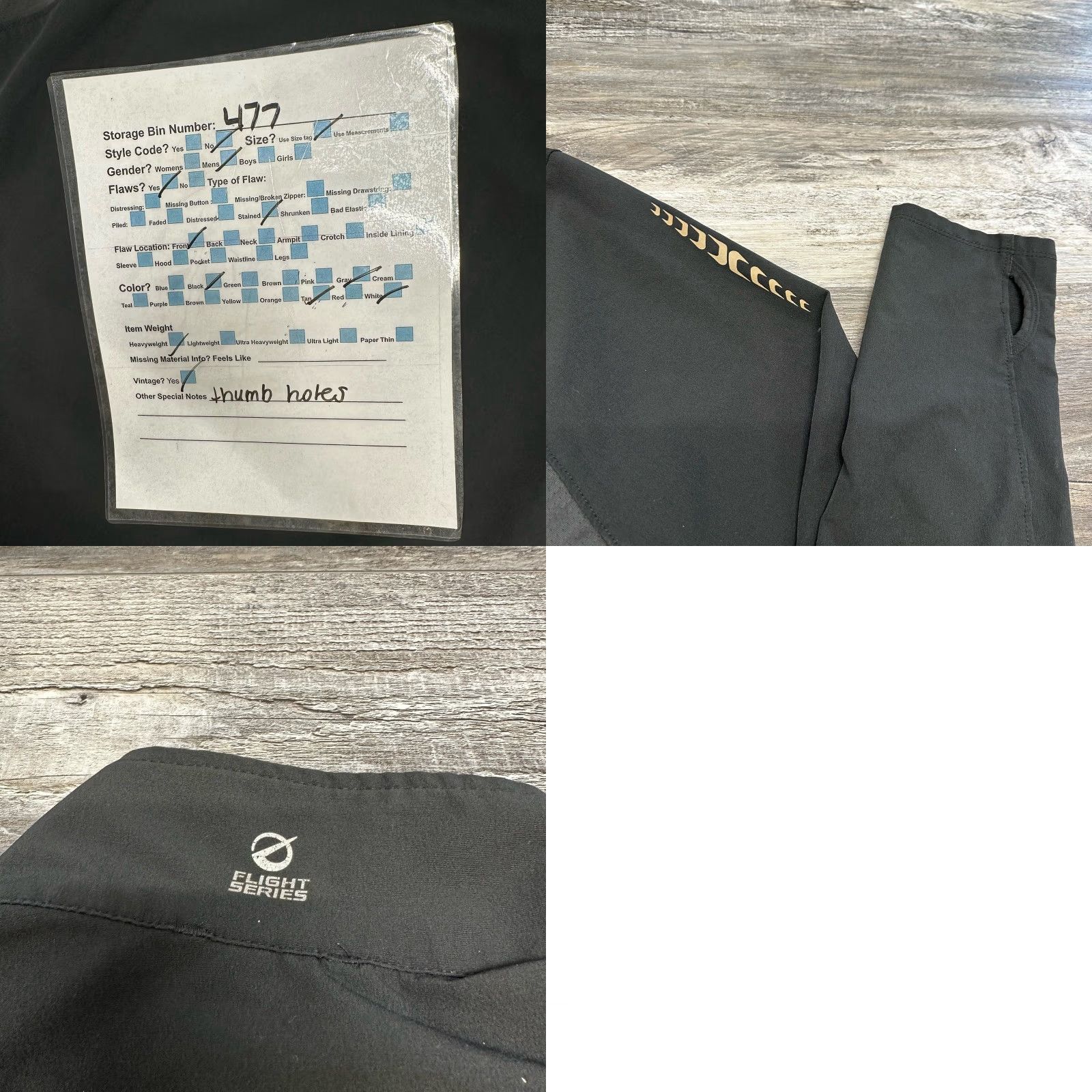 The North Face VINTAGE The North Face Black Mens L Flight Series Full Zip Jacket vented windbreaker Size US L / EU 52-54 / 3 - 8 Thumbnail