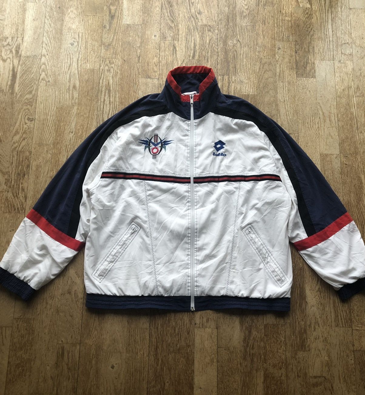 Lotto Sport VINTAGE LOTTO PRO TOUR TENNIS LIGHT JACKET Size US L / EU 52-54 / 3 - 1 Thumbnail