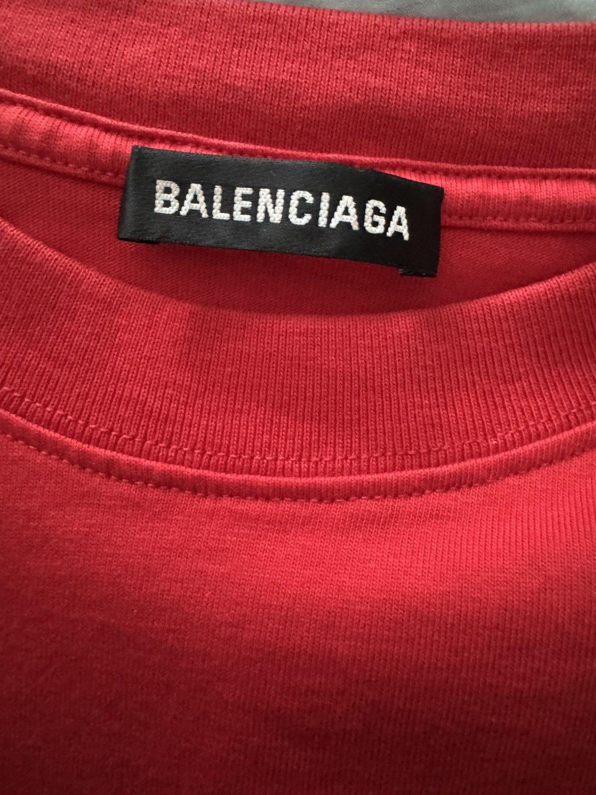 Balenciaga Balenciaga logo tee Size US L / EU 52-54 / 3 - 3 Thumbnail