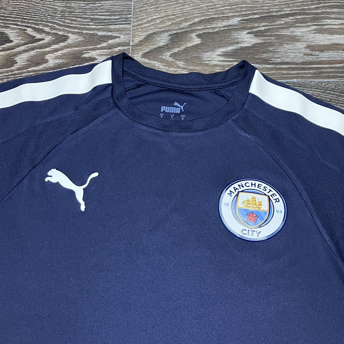 Puma Puma MANCHESTER CITY FC Training Top Jersey Shirt Size US S / EU 44-46 / 1 - 2 Thumbnail