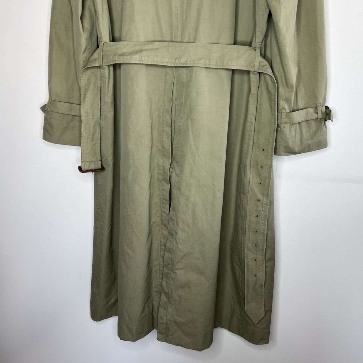 Burberry × Designer × Vintage Vintage Burberry Trench Coat 90s Nova Check Beige Belted Size US M / EU 48-50 / 2 - 12 Thumbnail