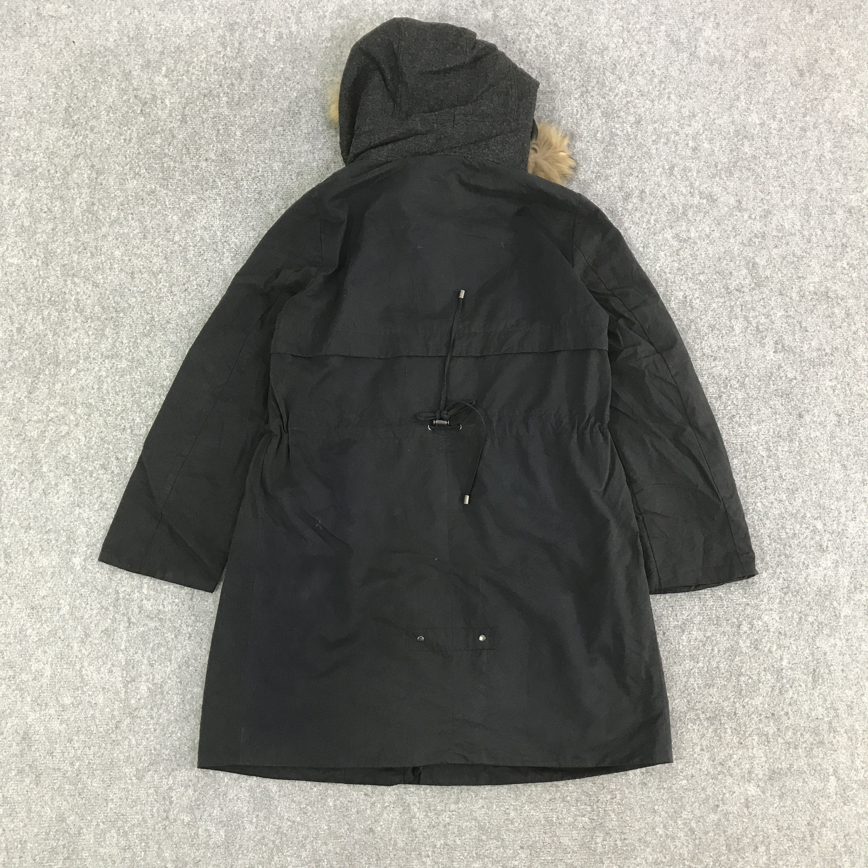 Japanese Brand MAX&CO FUR HOODIE WOMAN JACKET K123B2 Size US L / EU 52-54 / 3 - 8 Thumbnail
