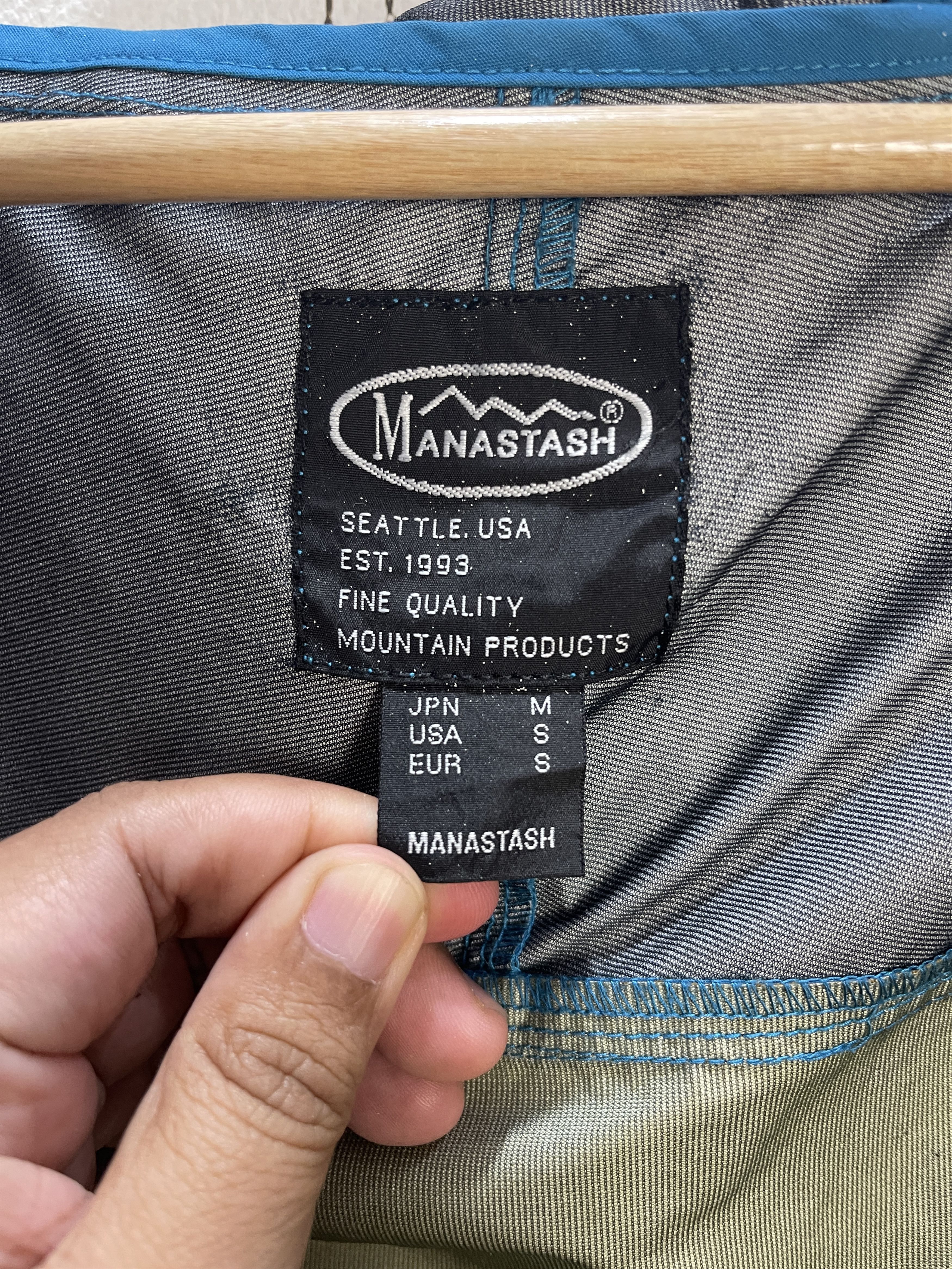 Manastash Vintage Manastash Windbreaker Hoodies Jacket Size M / US 6-8 / IT 42-44 - 12 Thumbnail