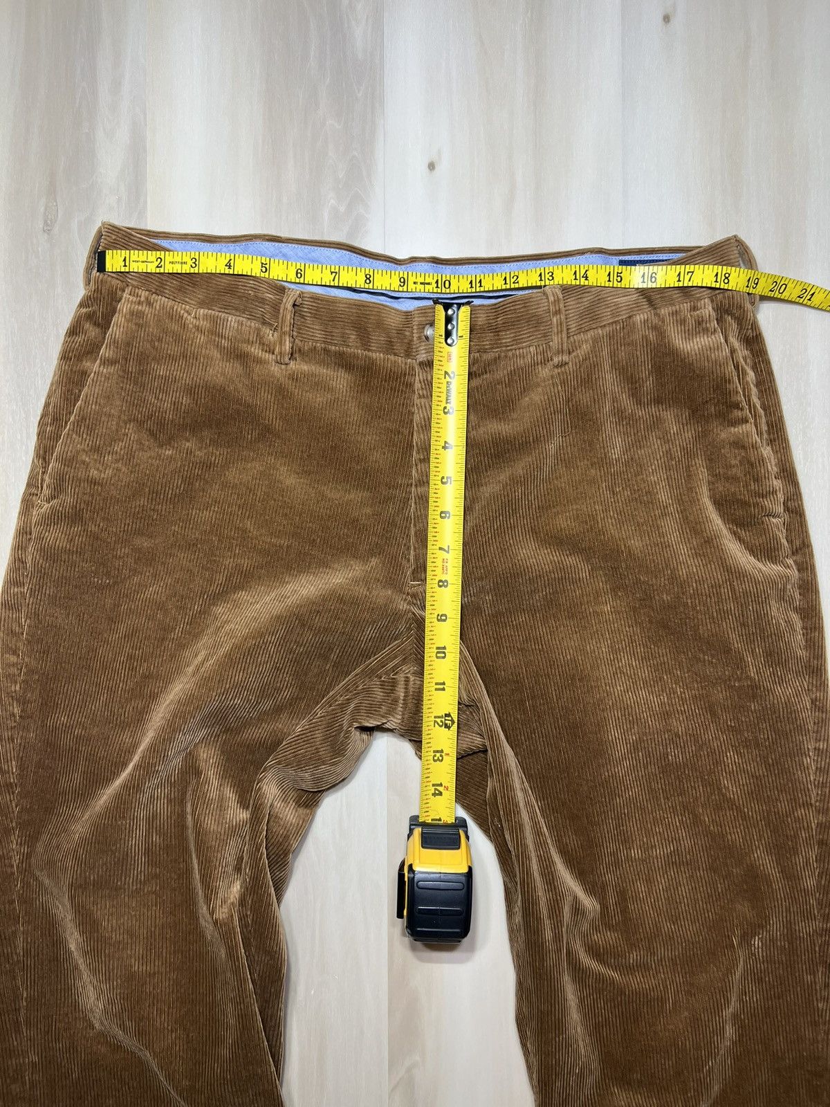 Polo Ralph Lauren Polo Ralph Lauren Brown Corduroy Pants Classic Fit Sz 38x32 Size US 38 / EU 54 - 4 Thumbnail