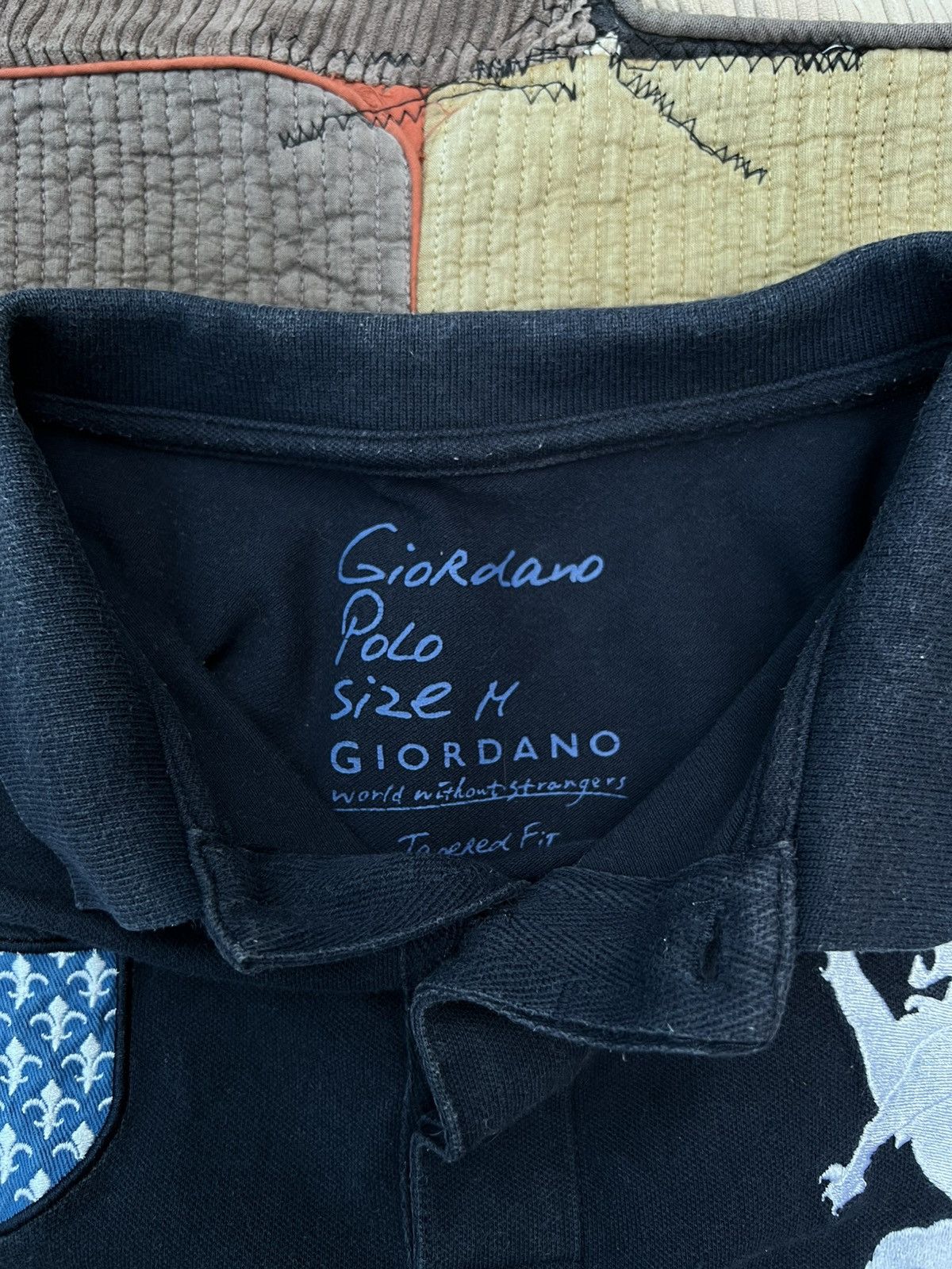 Japanese Brand Giordano Polo Like Chief keef Style Size US S / EU 44-46 / 1 - 3 Thumbnail