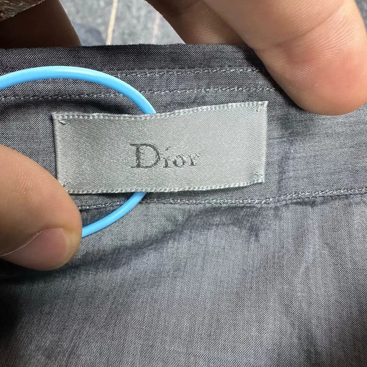 Dior Dior Dark Gray Long Sleeve Shirt Size 38. Size US S / EU 44-46 / 1 - 3 Thumbnail