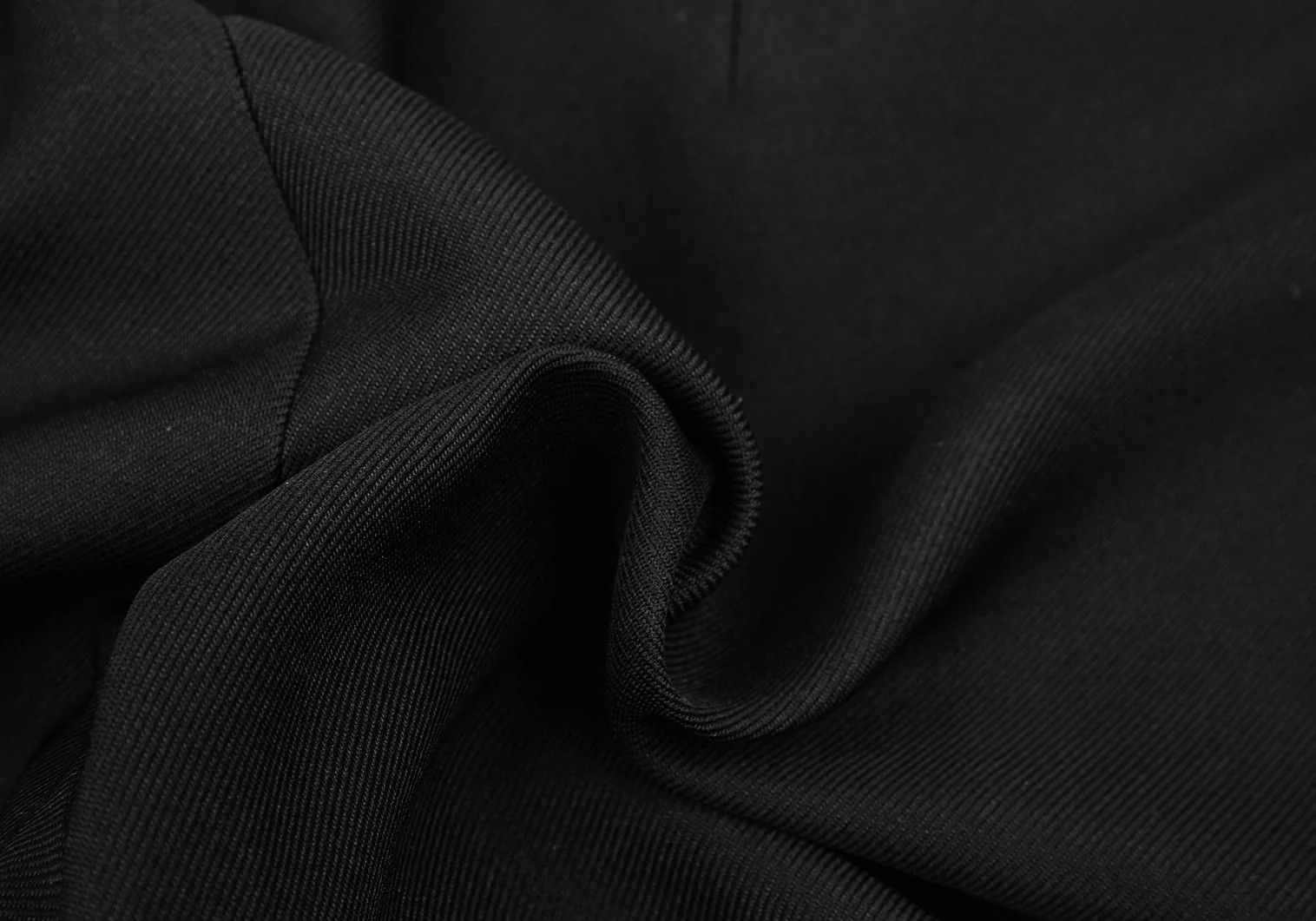 Comme des Garcons Homme Plus Polyester Tapered Pants in Black Size M Size US 34 / EU 50 - 14 Thumbnail