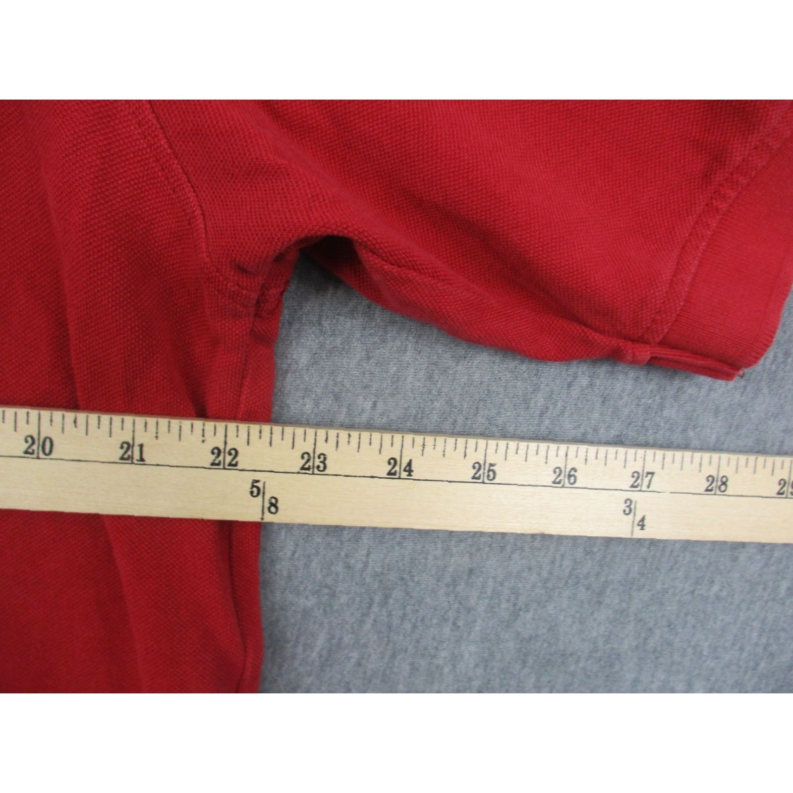 Vintage The Locker Room Polo Shirt Mens L Red Elephant Embroidered Cotton Casual Golf Preppy Size US L / EU 52-54 / 3 - 5 Thumbnail