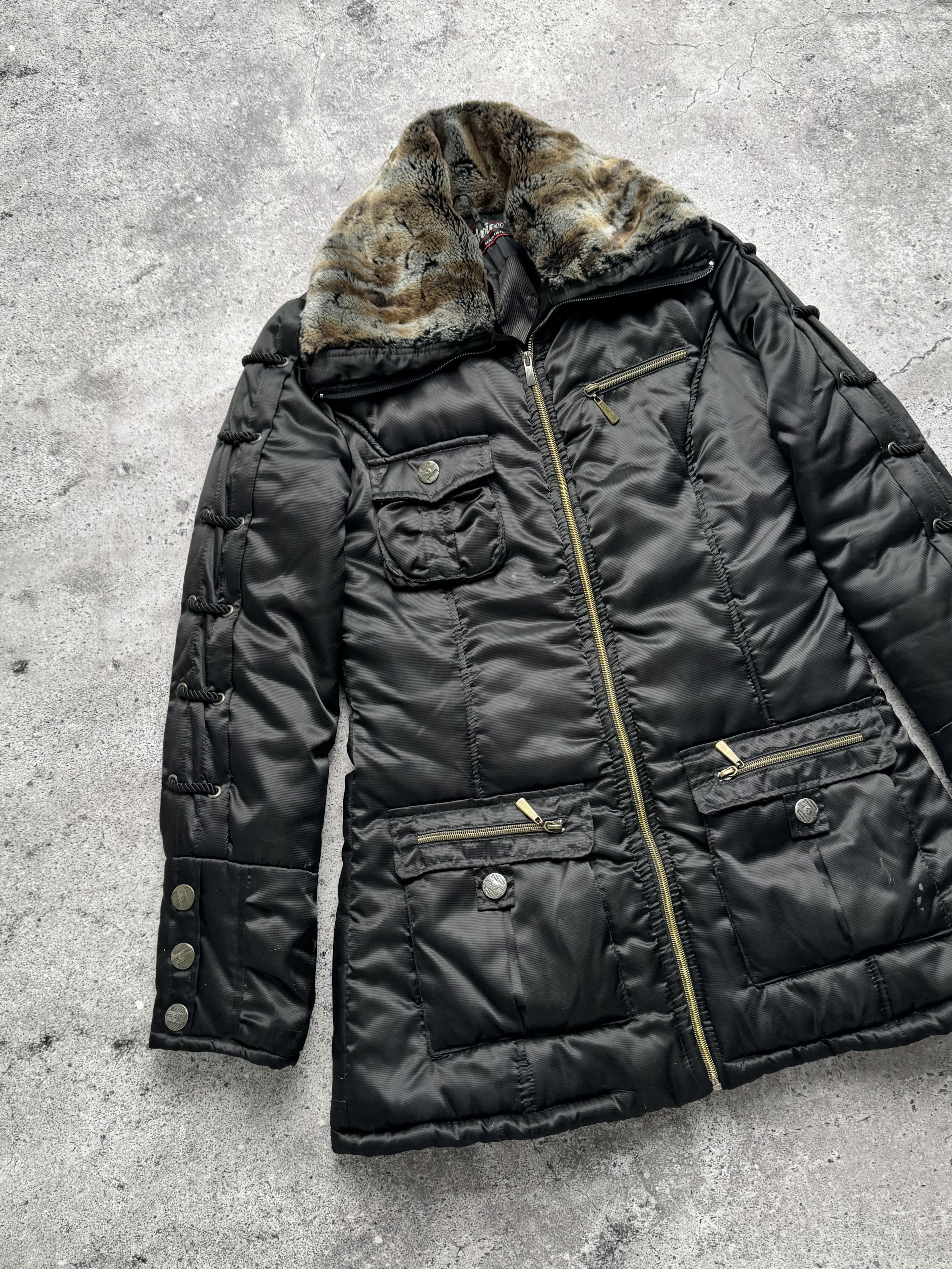 Vintage Vintage Jacket With Faux Fur Details C5(V425) Size M / US 6-8 / IT 42-44 - 2 Thumbnail