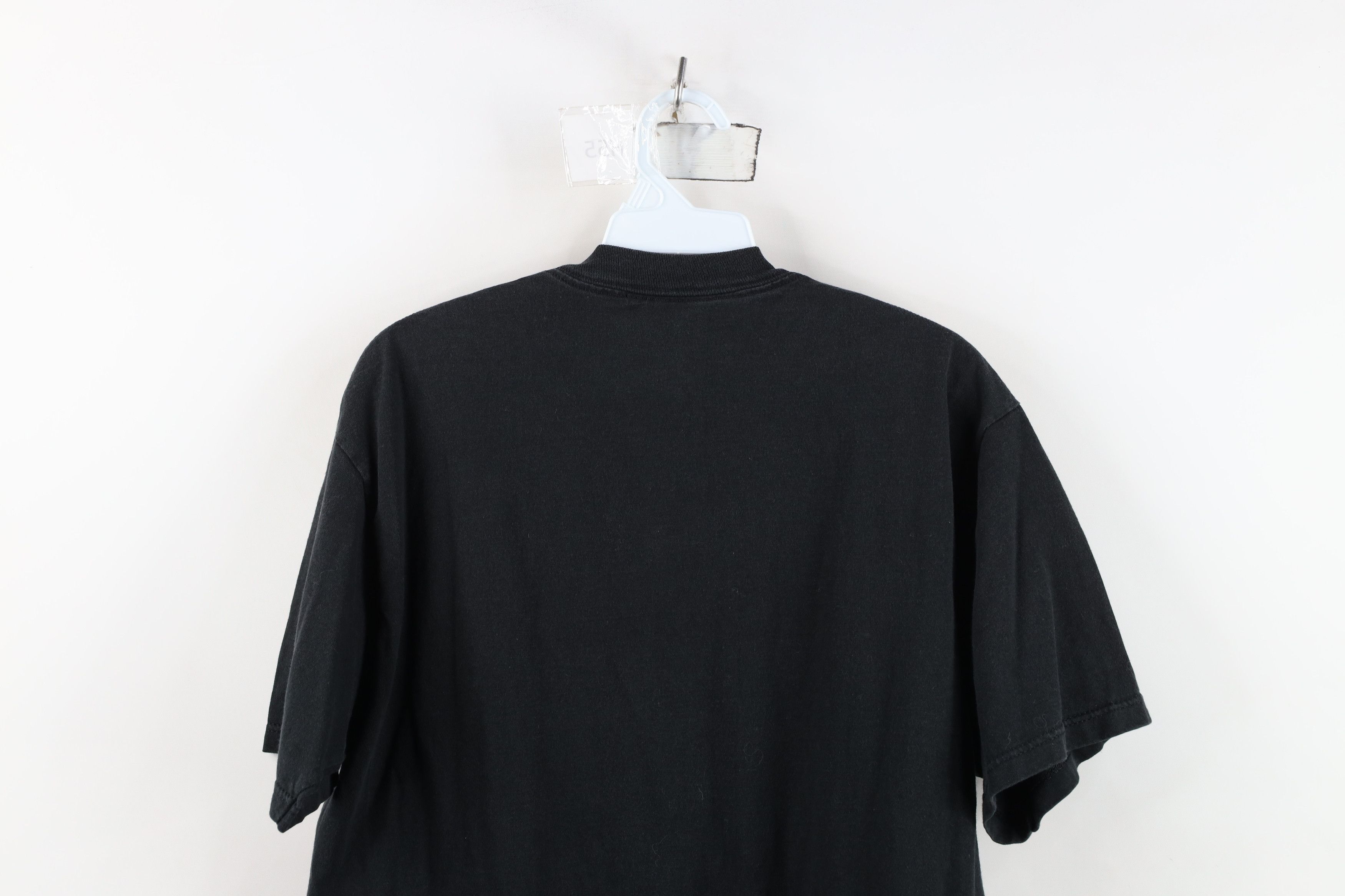 Vintage Vintage 90s Spell Mackinac Michigan T-Shirt Black Cotton USA Size US L / EU 52-54 / 3 - 11 Thumbnail