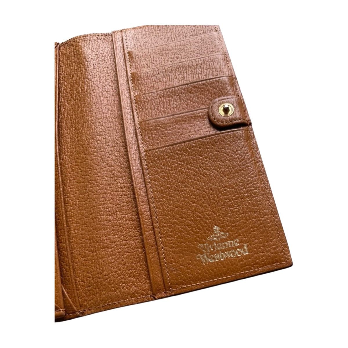 Vivienne Westwood Vintage Vivienne Westwood Tan Orb Long Wallet Size ONE SIZE - 5 Thumbnail